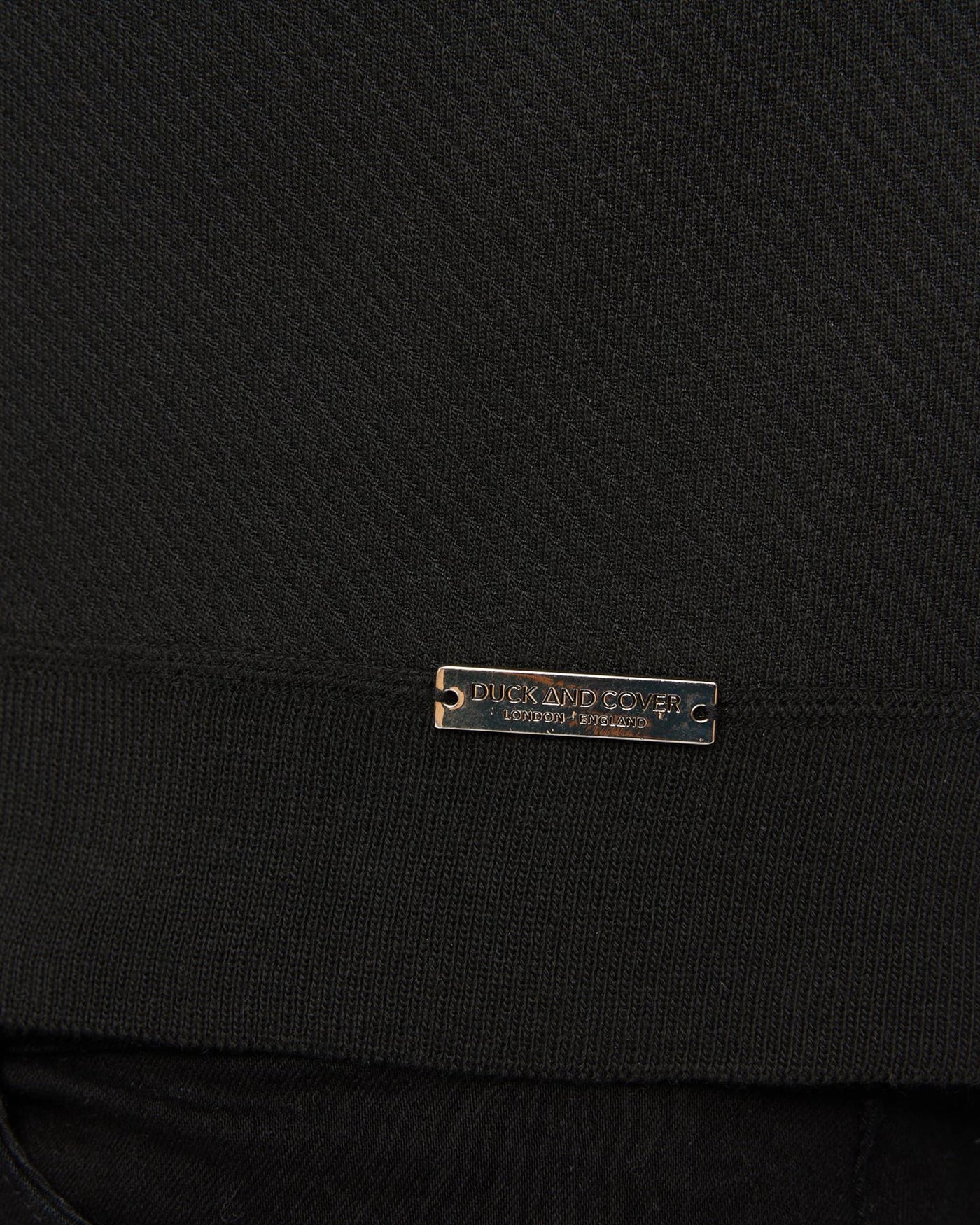 Mens Marvela Knit T-Shirt Black