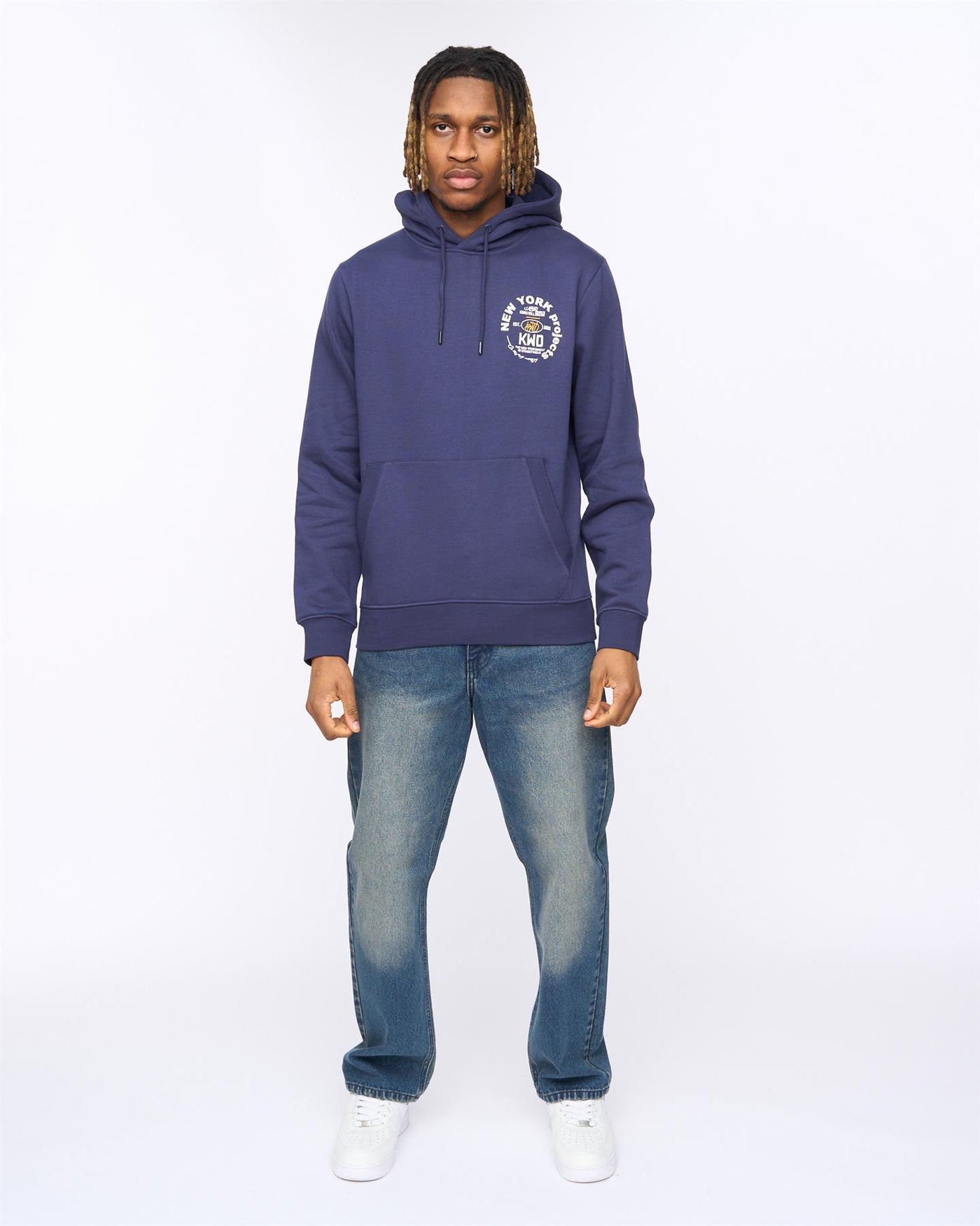 Mens Mobalot Hoodie Navy