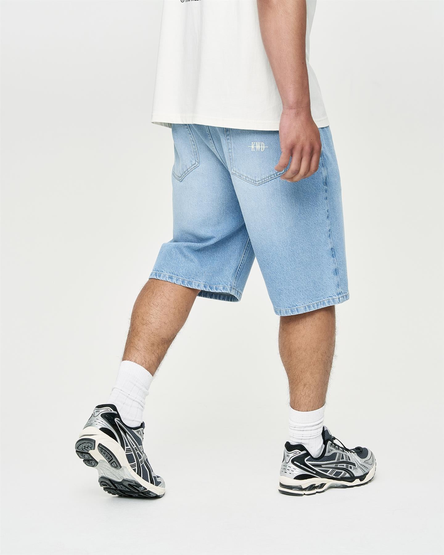 Mens Studio Dubl Jorts Light Wash