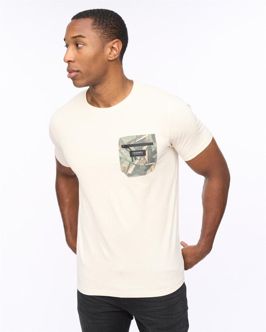 Mens Campbox T-Shirt Off White