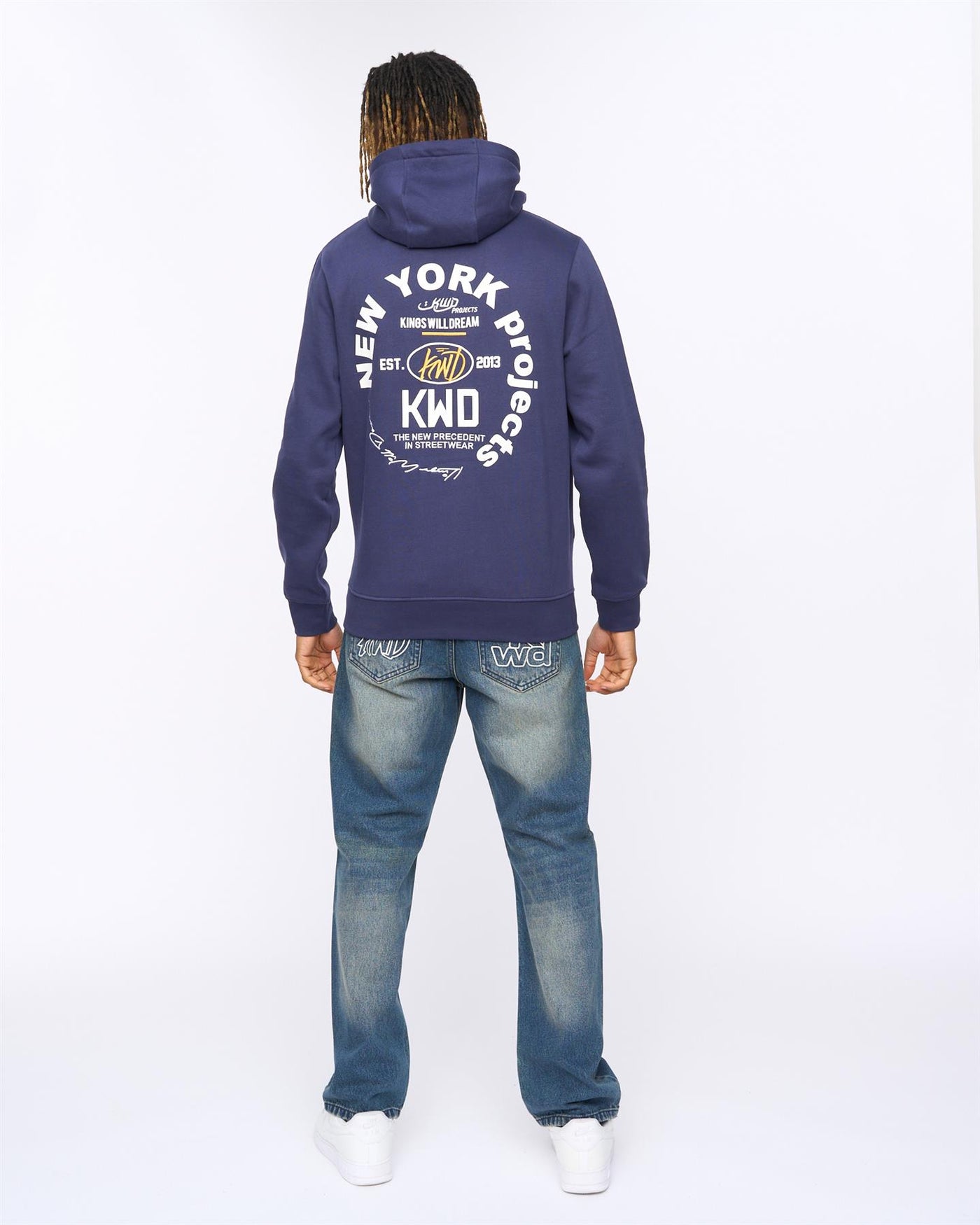 Mens Mobalot Hoodie Navy