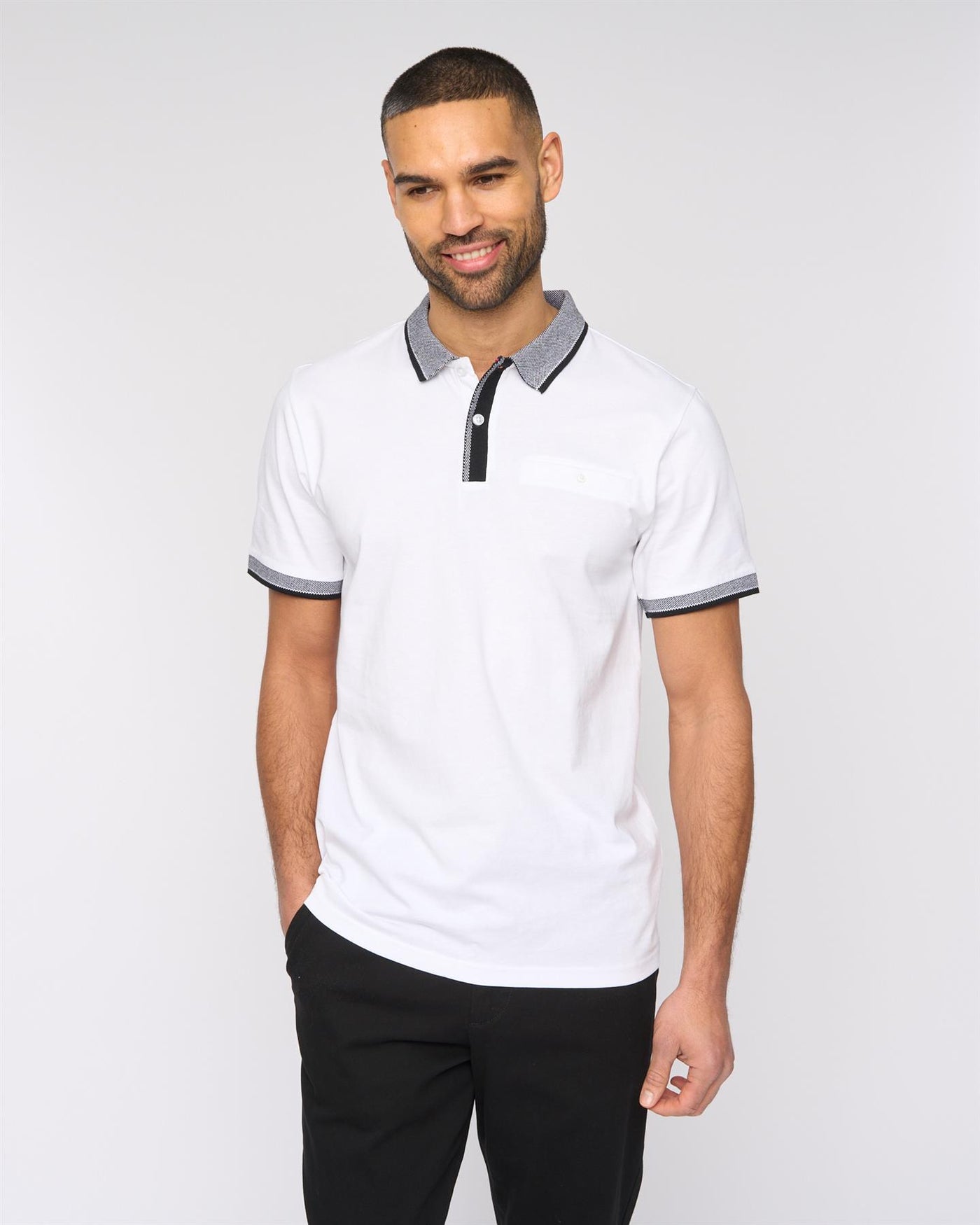 Mens Eastbrook Polo White