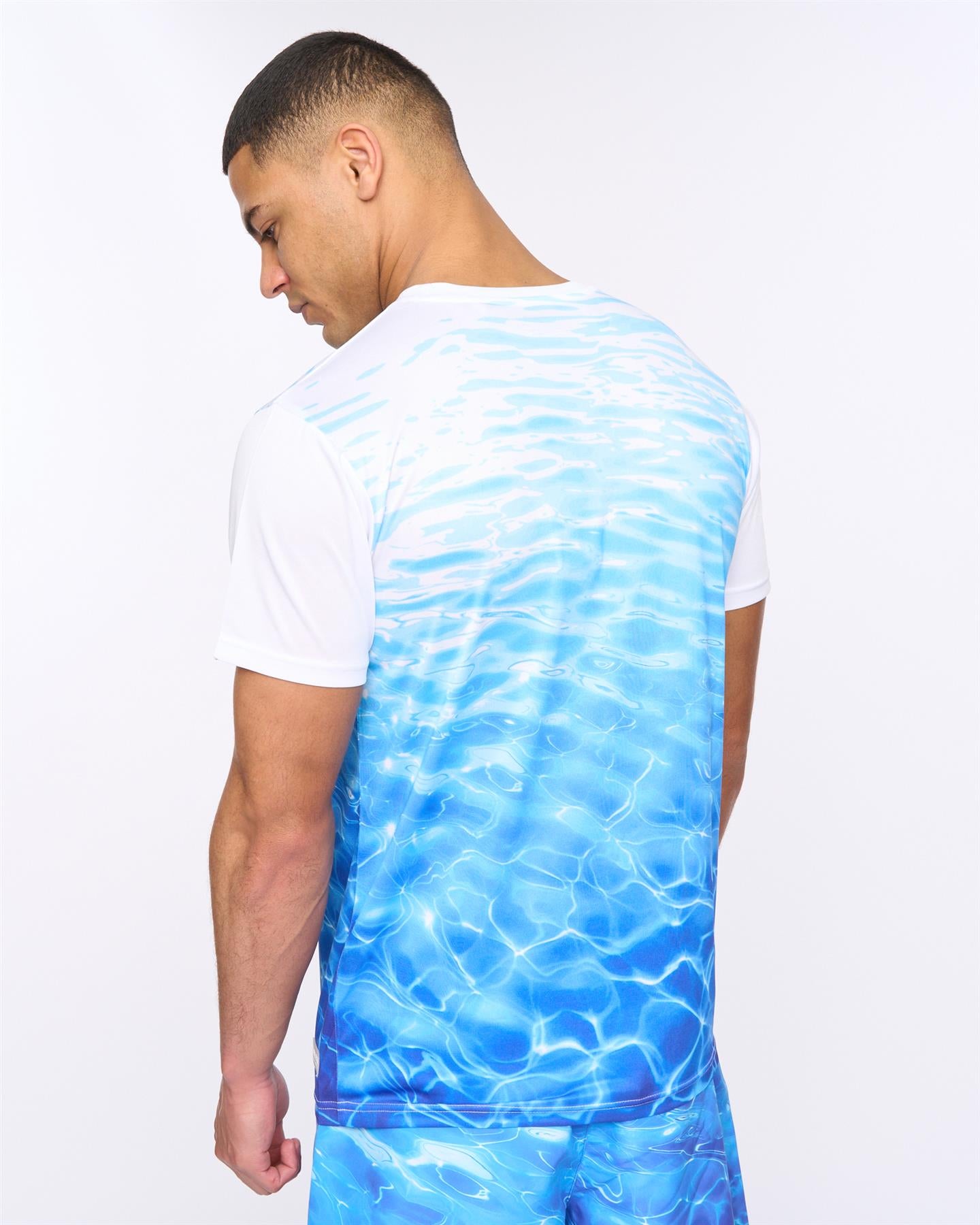 Mens Henpool T-Shirt Blue