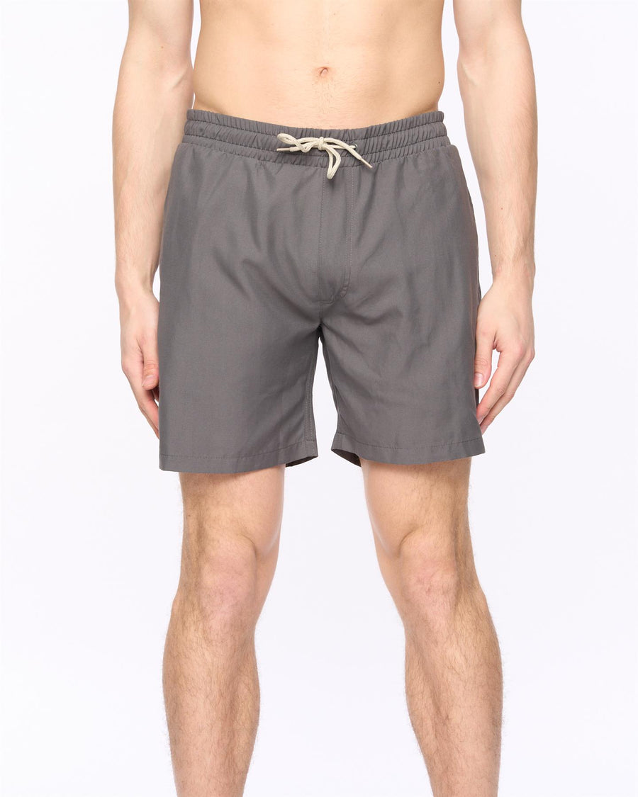 Mens Wabasso Swim Shorts Charcoal