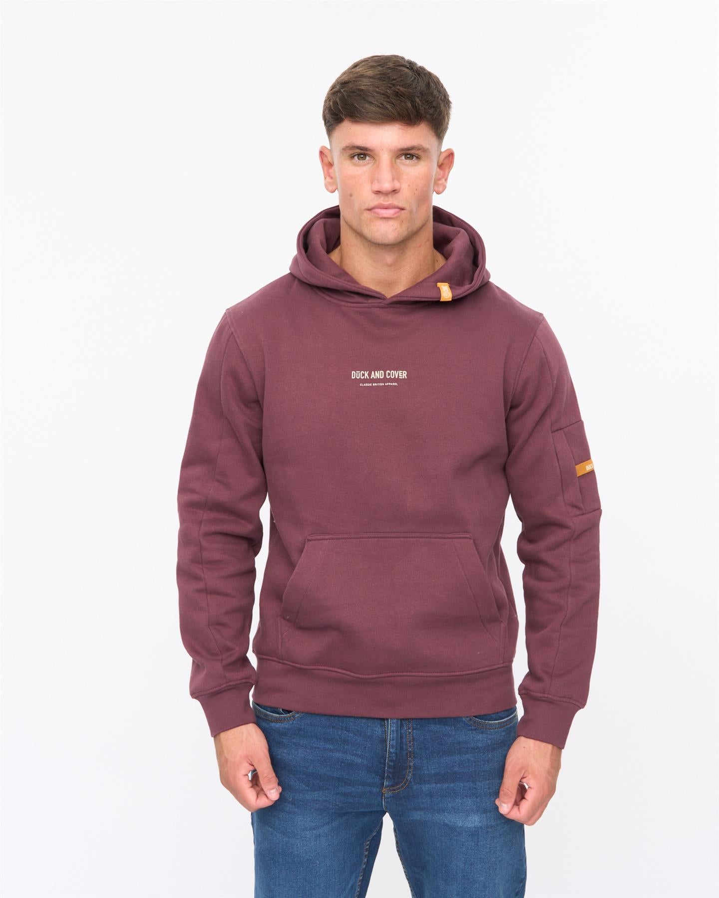 Mens Brammers V2 Hoodie Raisin