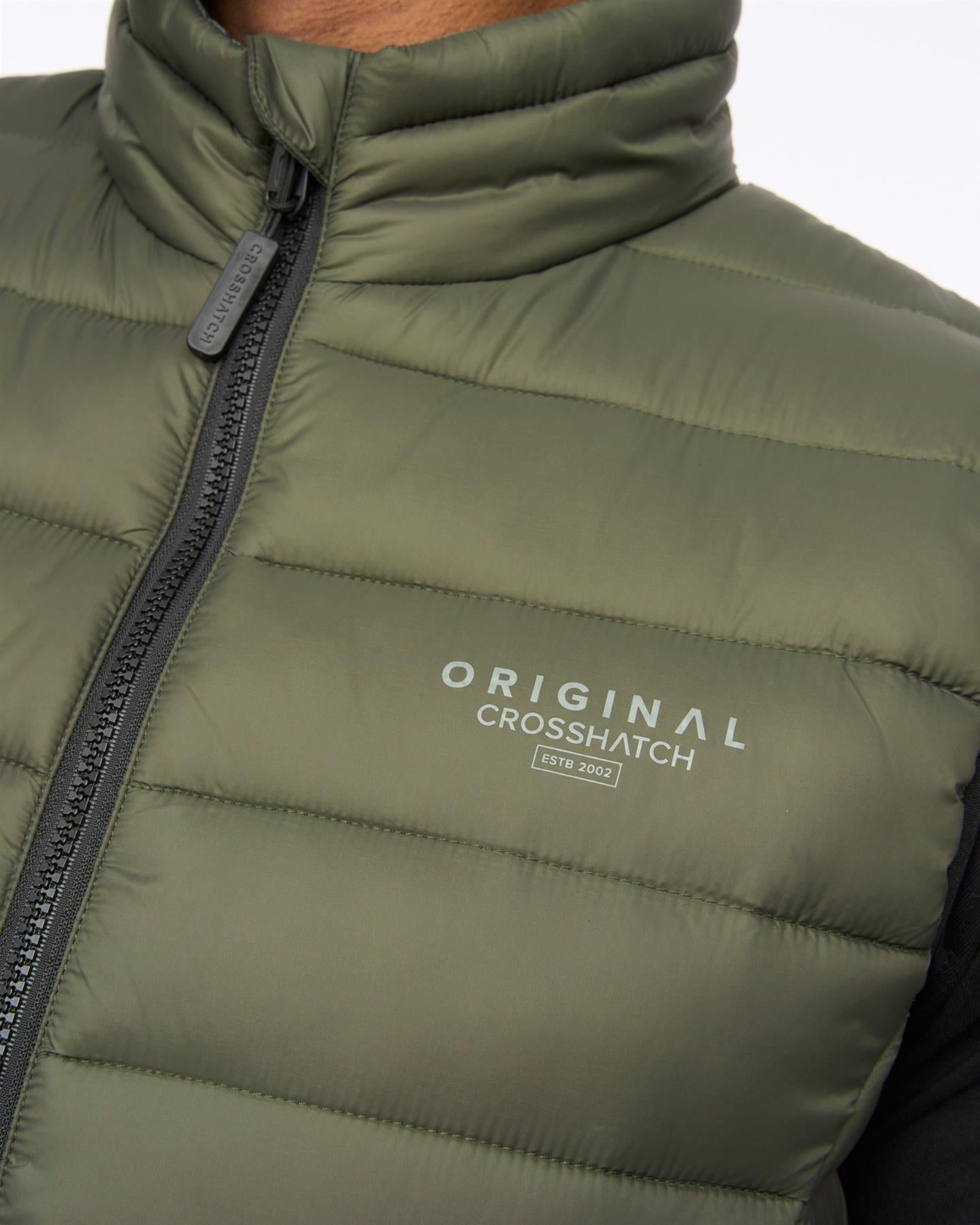 Mens Gattering MVE Gilet Olive