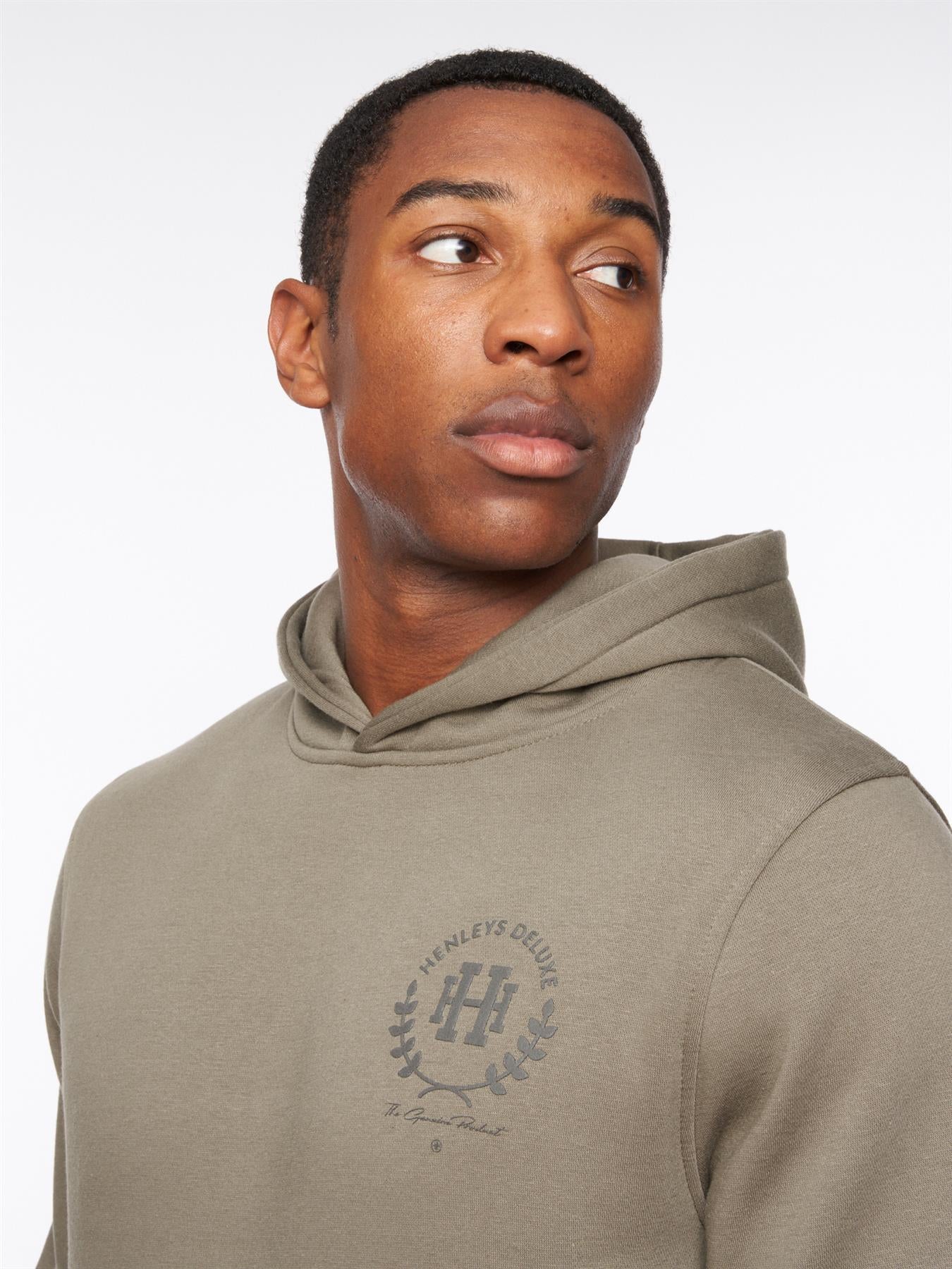 Mens Alston Hoodie Khaki