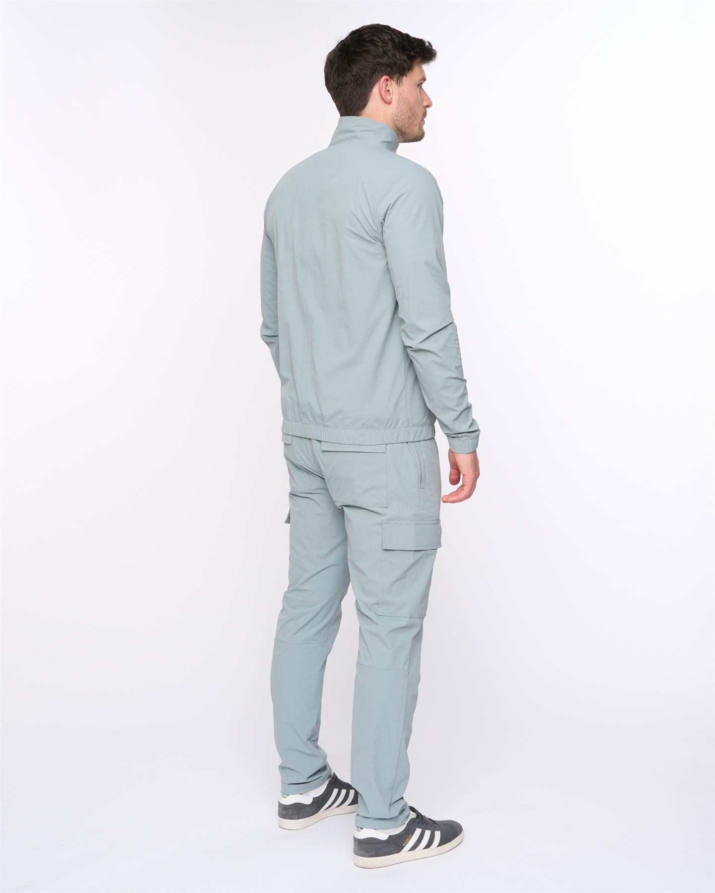 Mens Chamata Jacket Steel Blue