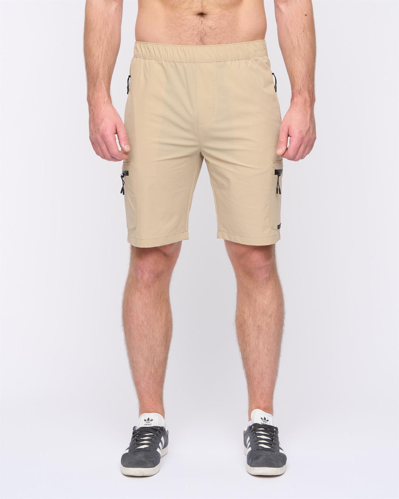 Mens Puretore Shorts Stone
