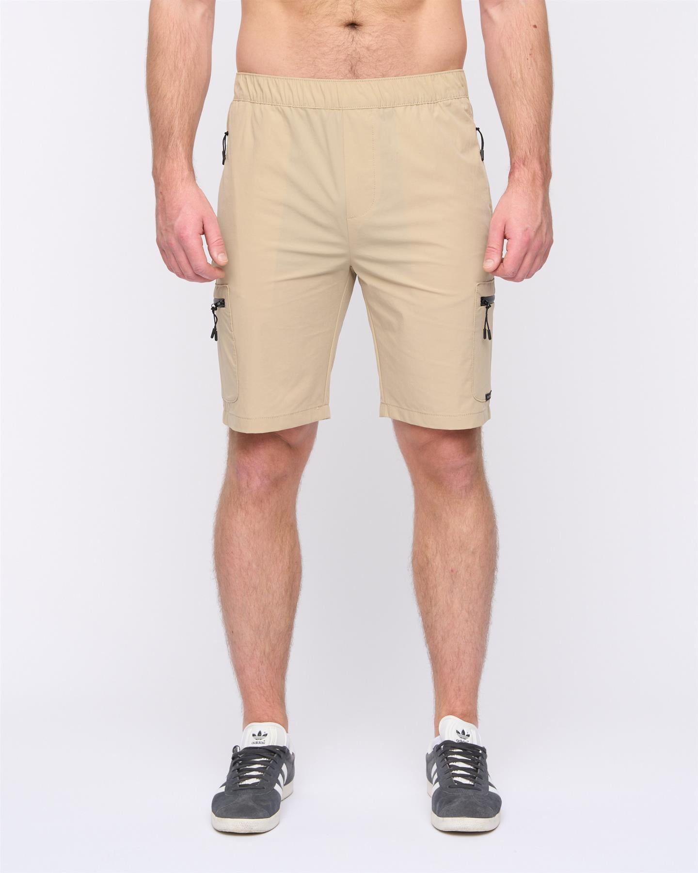 Mens Puretore Shorts Stone