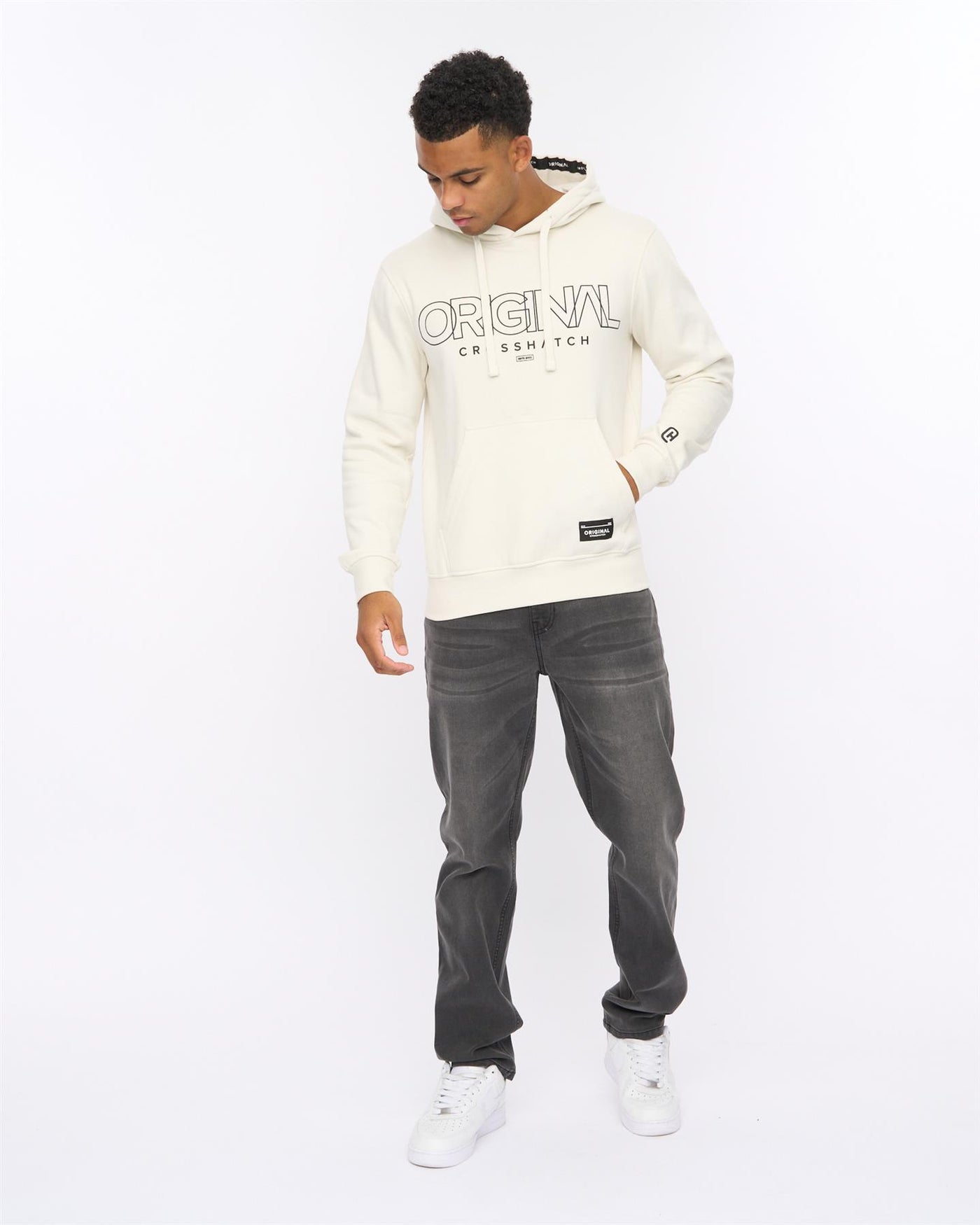 Mens Carrimoore Hoodie Off White