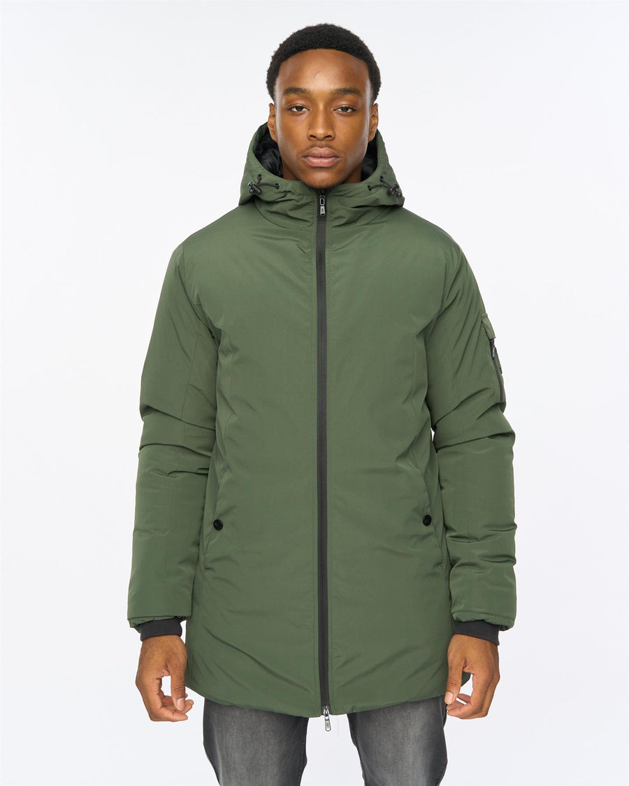 Mens Mantrax Padded Jacket Dark Olive
