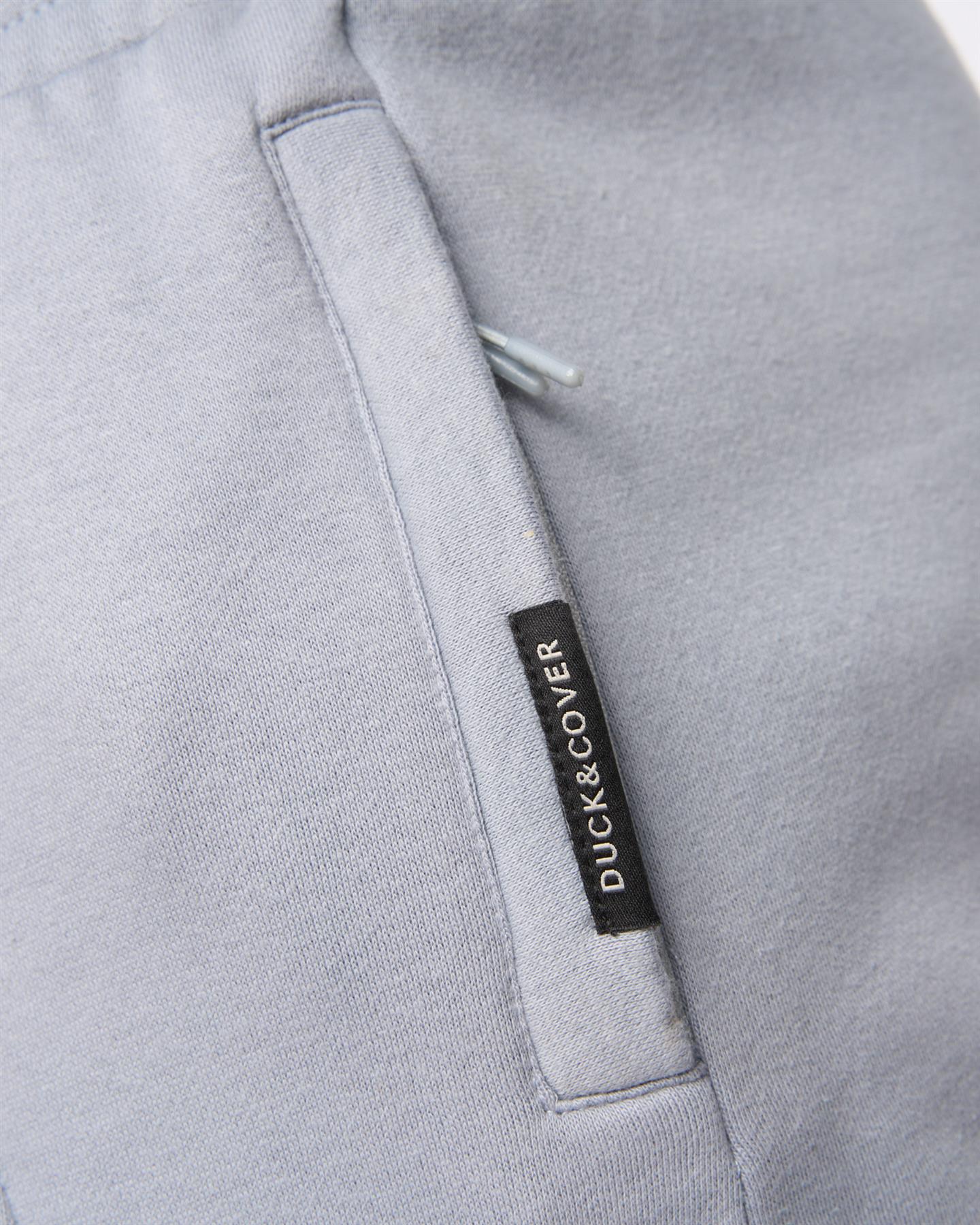 Mens Chemtars Zip Thru Hoodie & Joggers Set Steel Blue