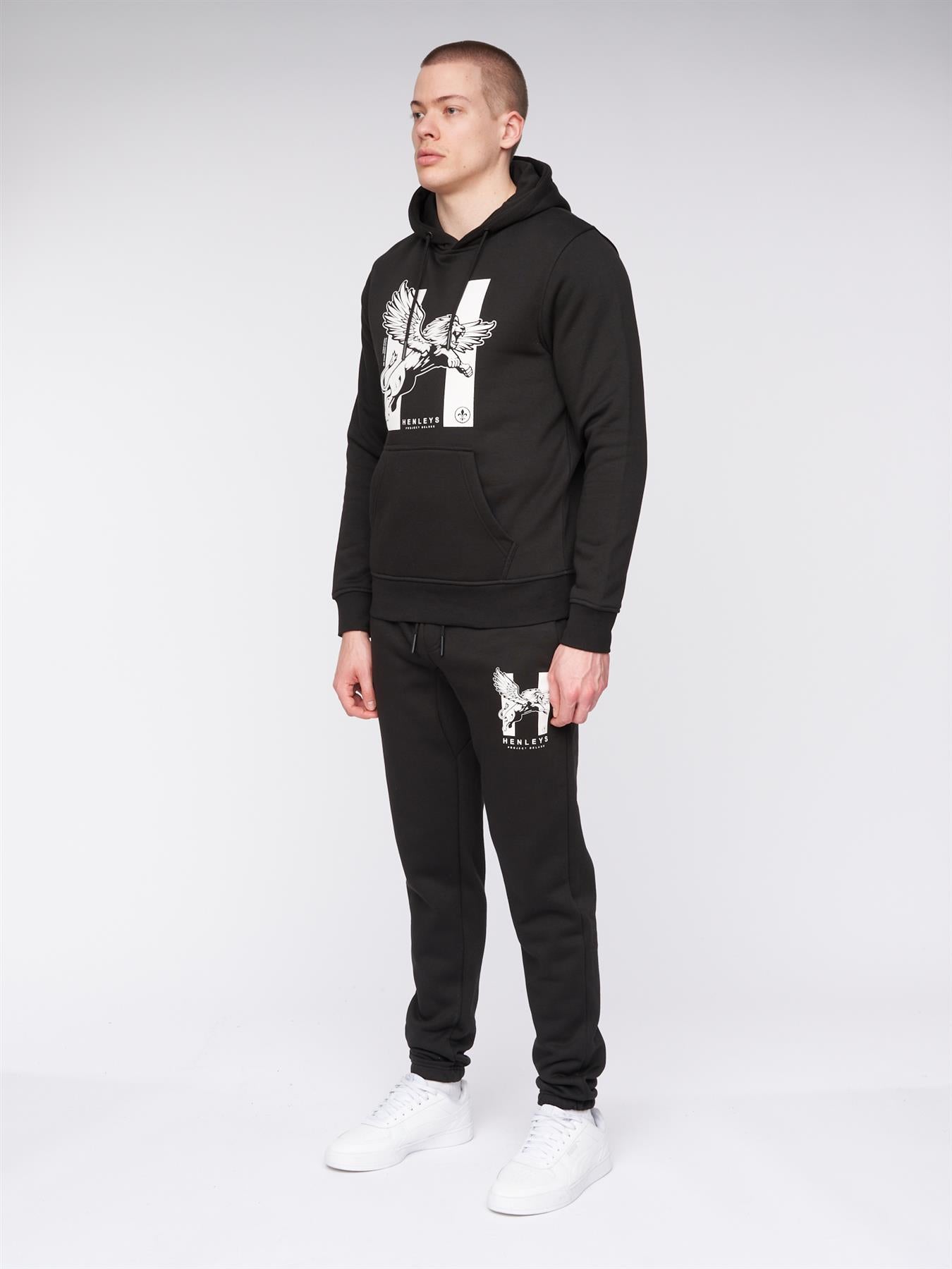 Mens Curveball Hoodie Black