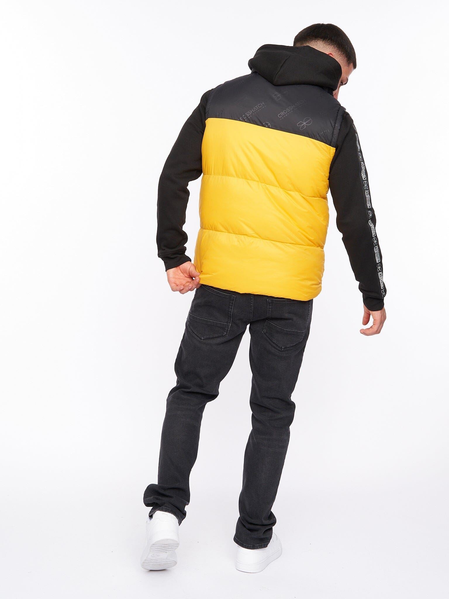 Mens Demerley Gilet Yellow