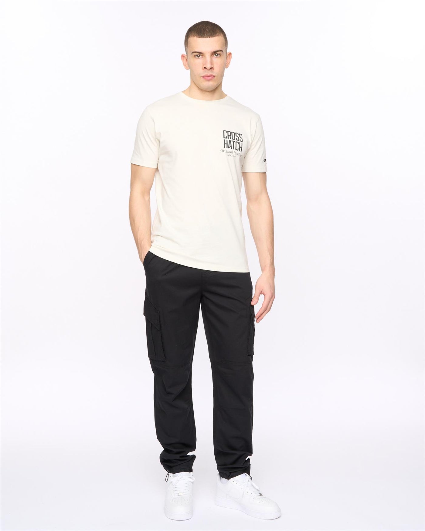 Mens Hoogan T-Shirt Off White