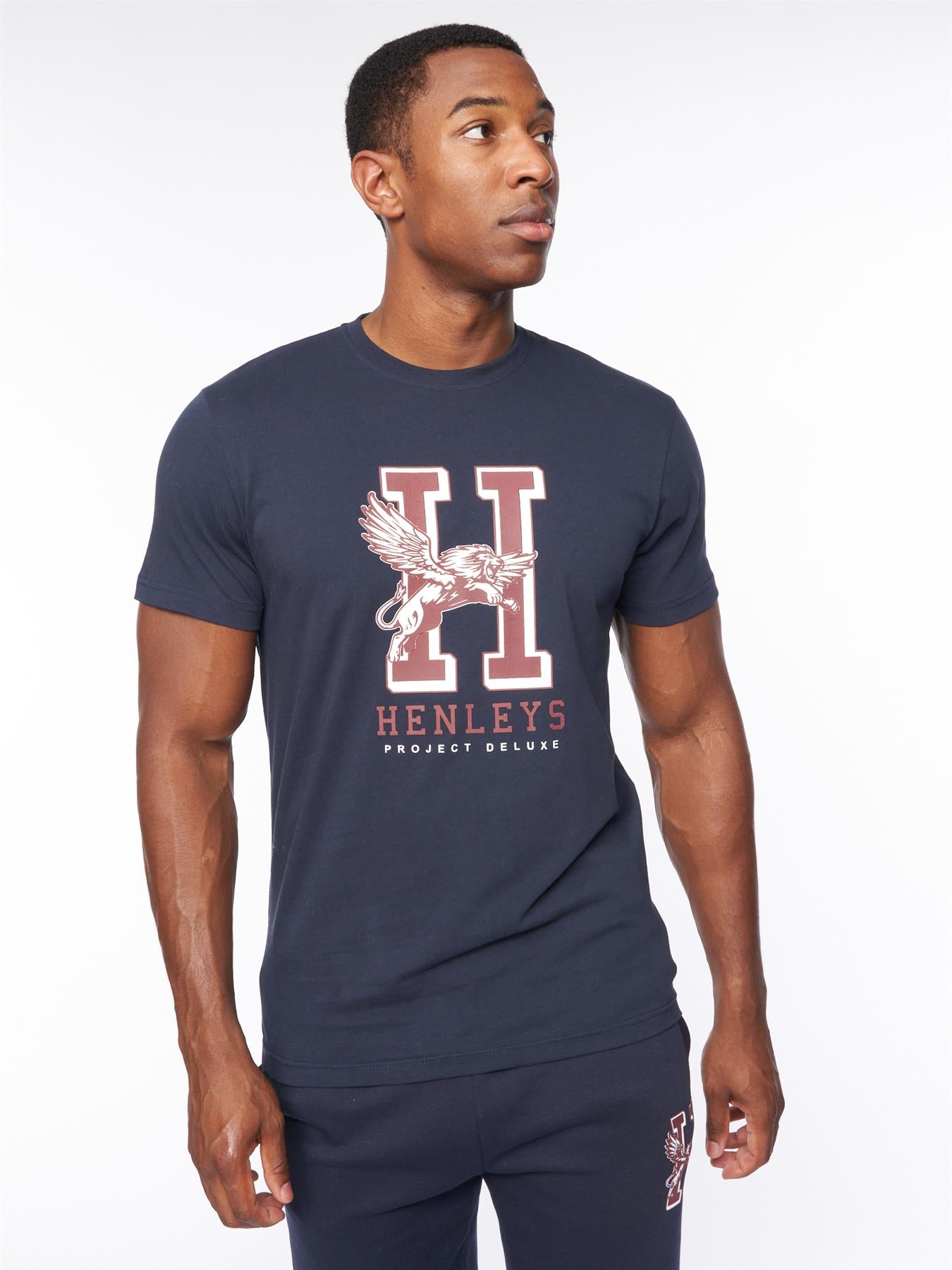Mens Belton T-Shirt Navy