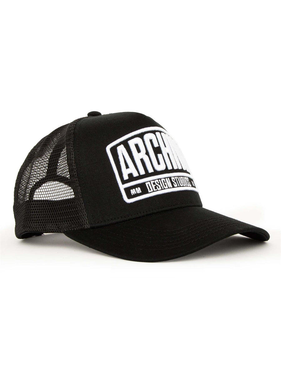 Mens Sanford Trucker Cap Black