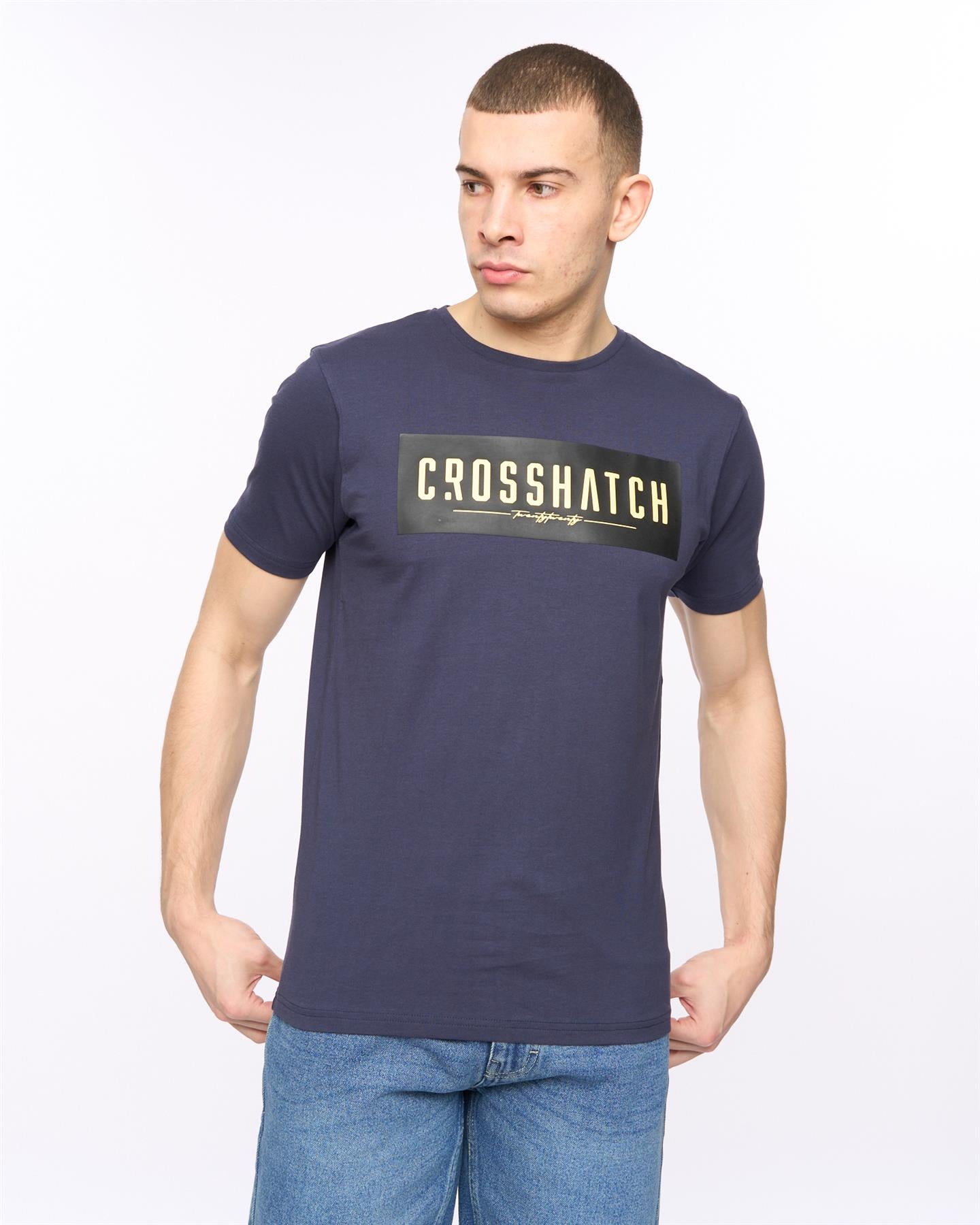 Mens Changra T-Shirt Blue Night