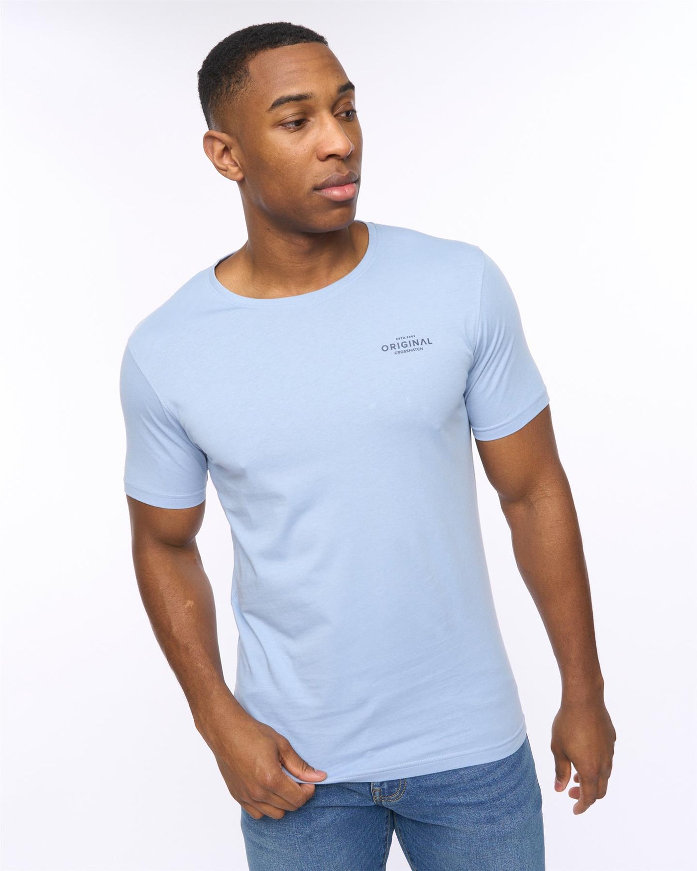 Mens Basicblues T-Shirt 5pk Assorted