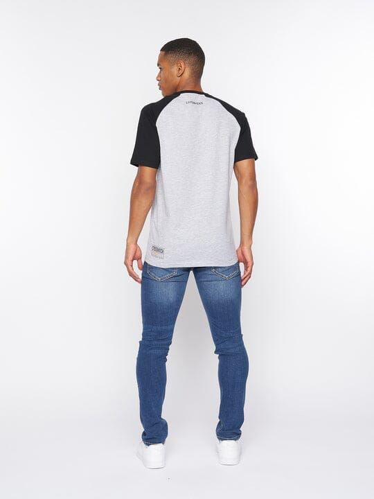 Plotmar T-Shirt Black/Light Grey Marl