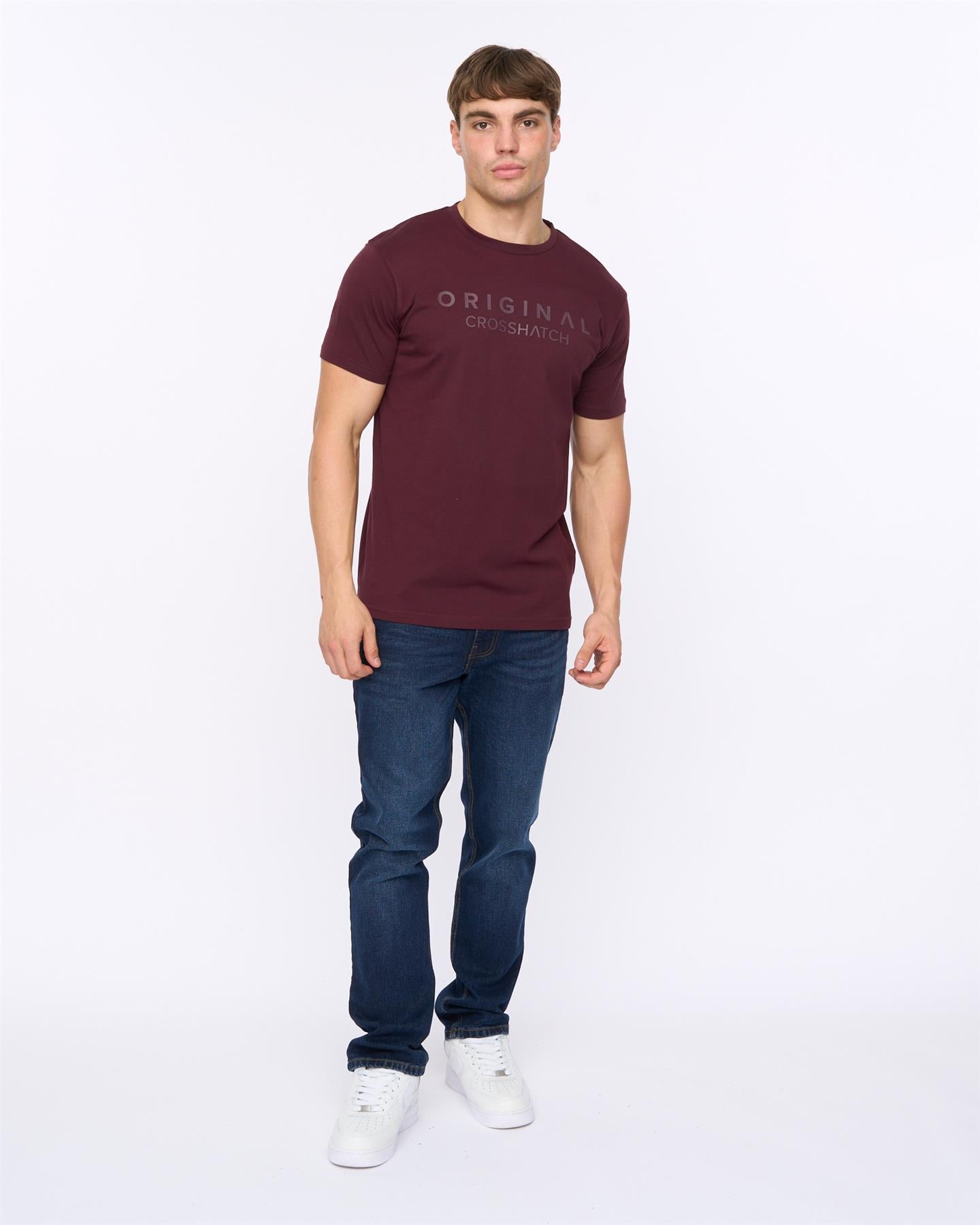 Mens Demiwear T-Shirt Raisin