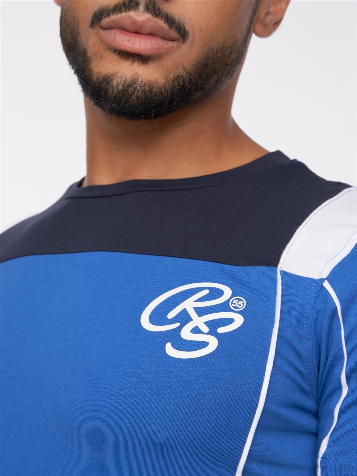 Rentrays T-Shirt/Shorts Set Blue