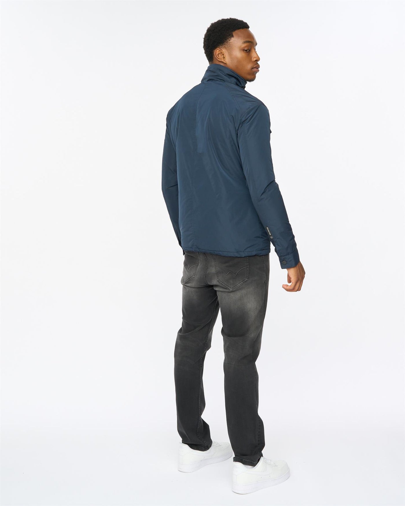 Mens Blensons Padded Jacket Navy