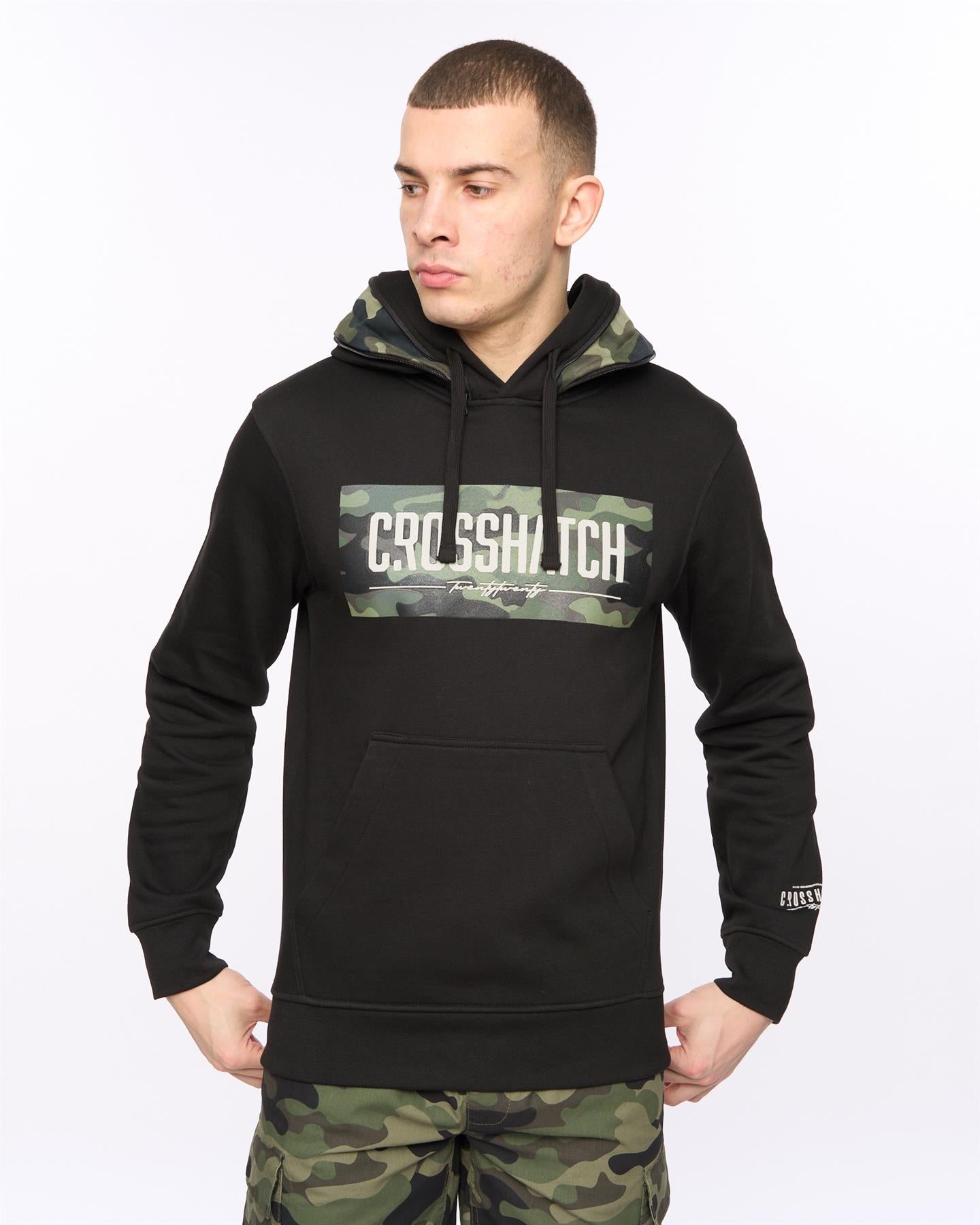 Mens Camtort Hoodie Black