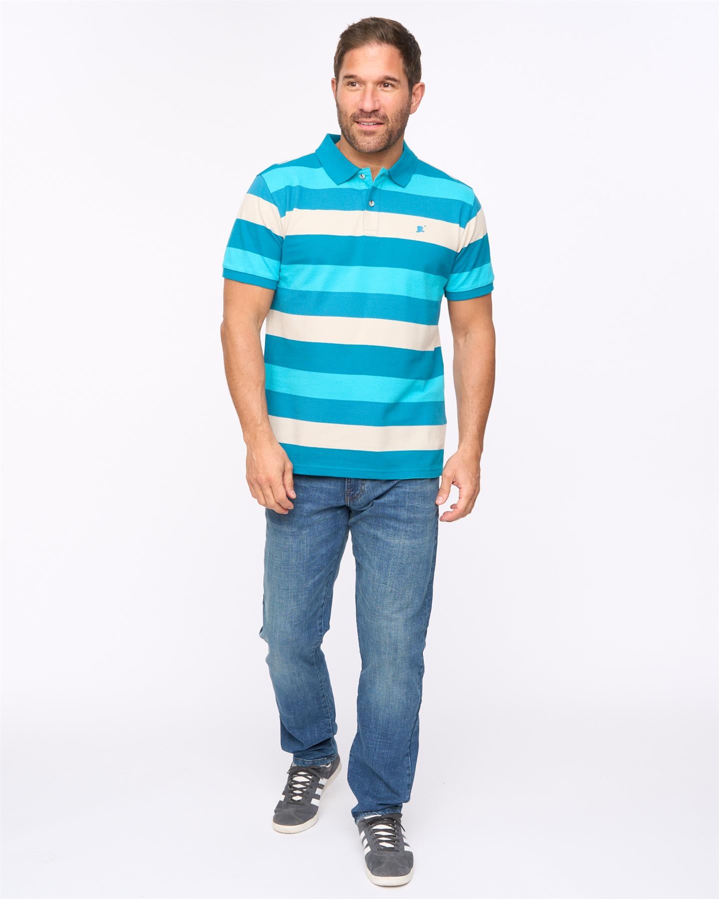 Mens Hadley Polo Deep Blue
