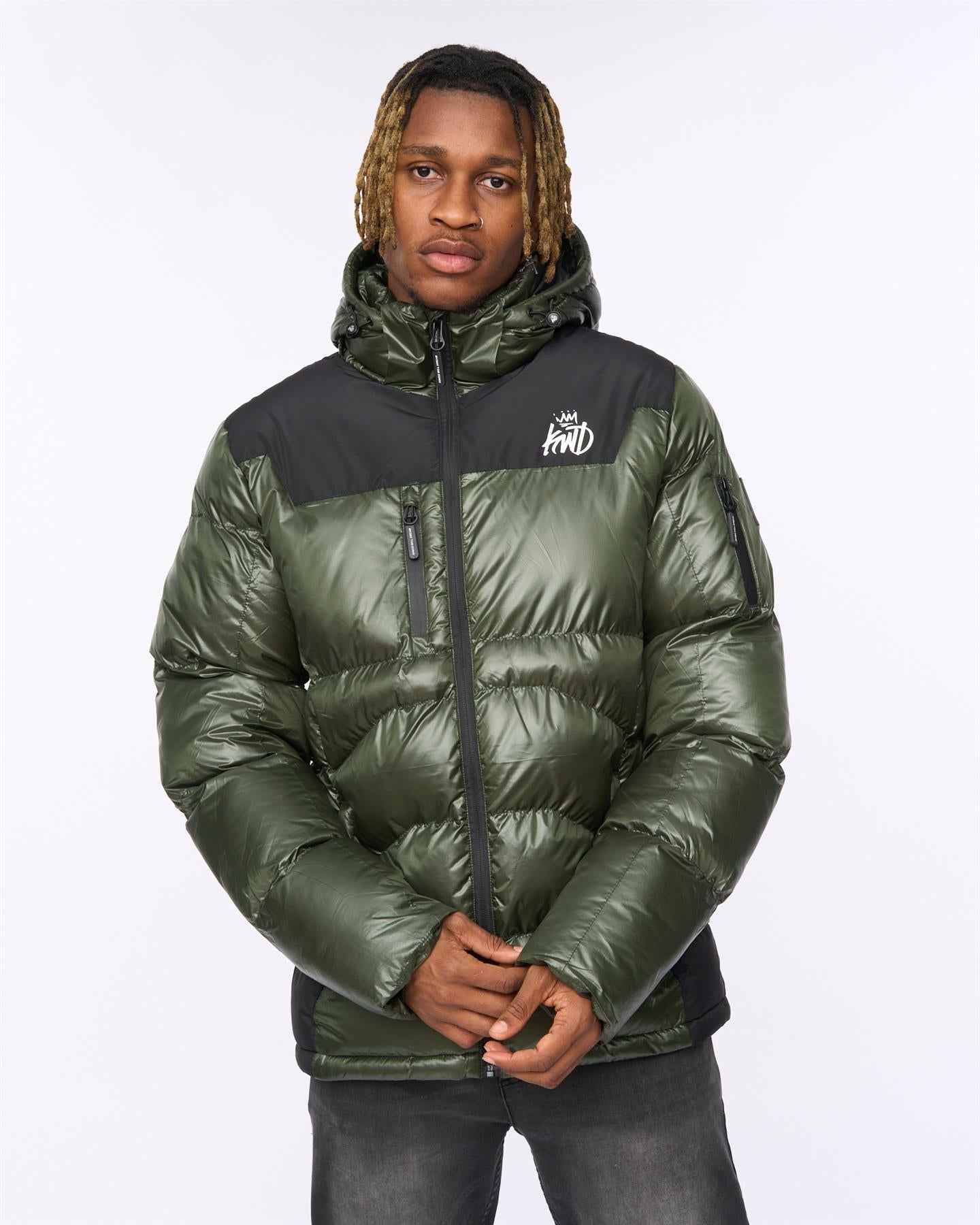 Mens Ascend Puffer Jacket Olive