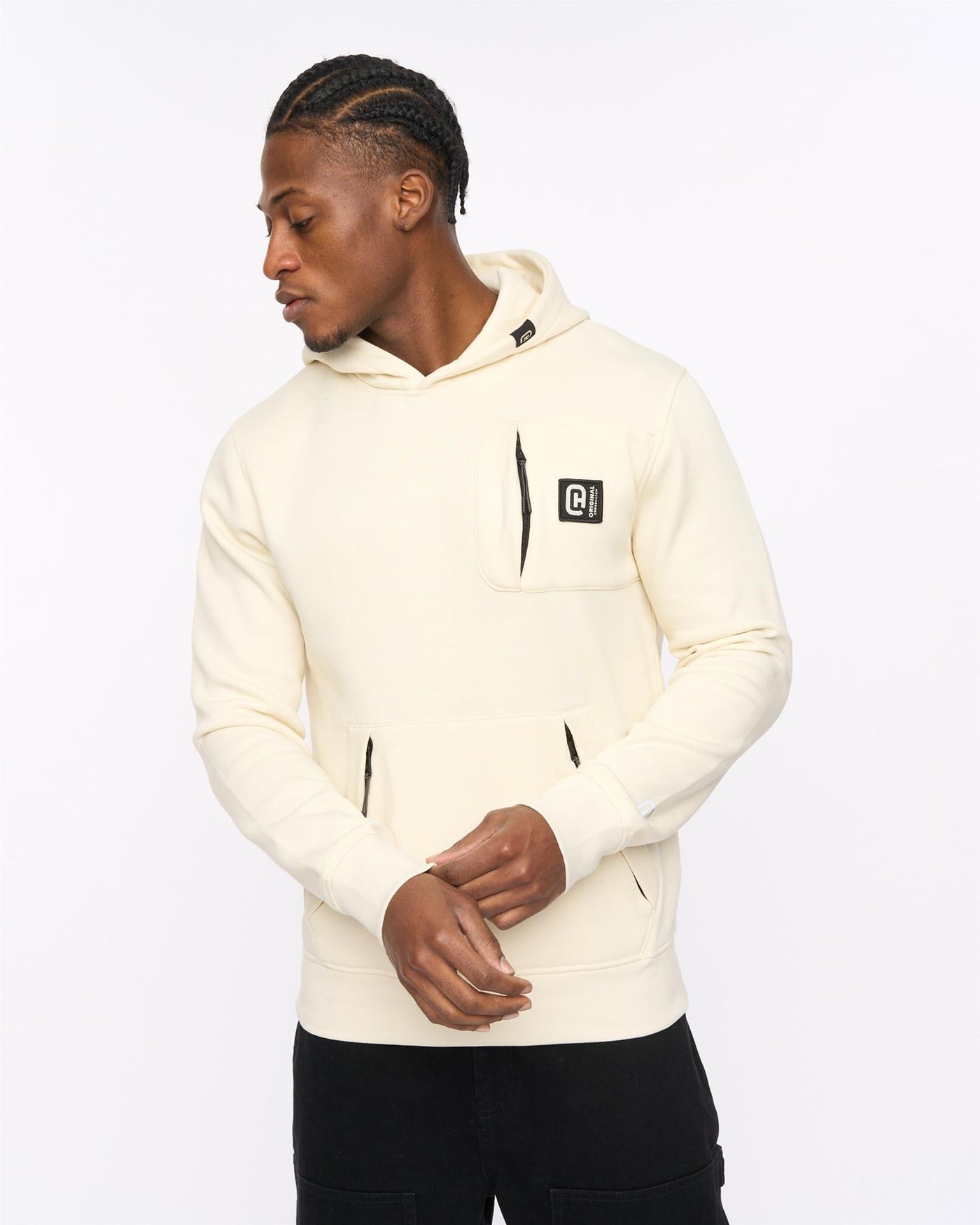 Mens Portville Hoodie Neutral