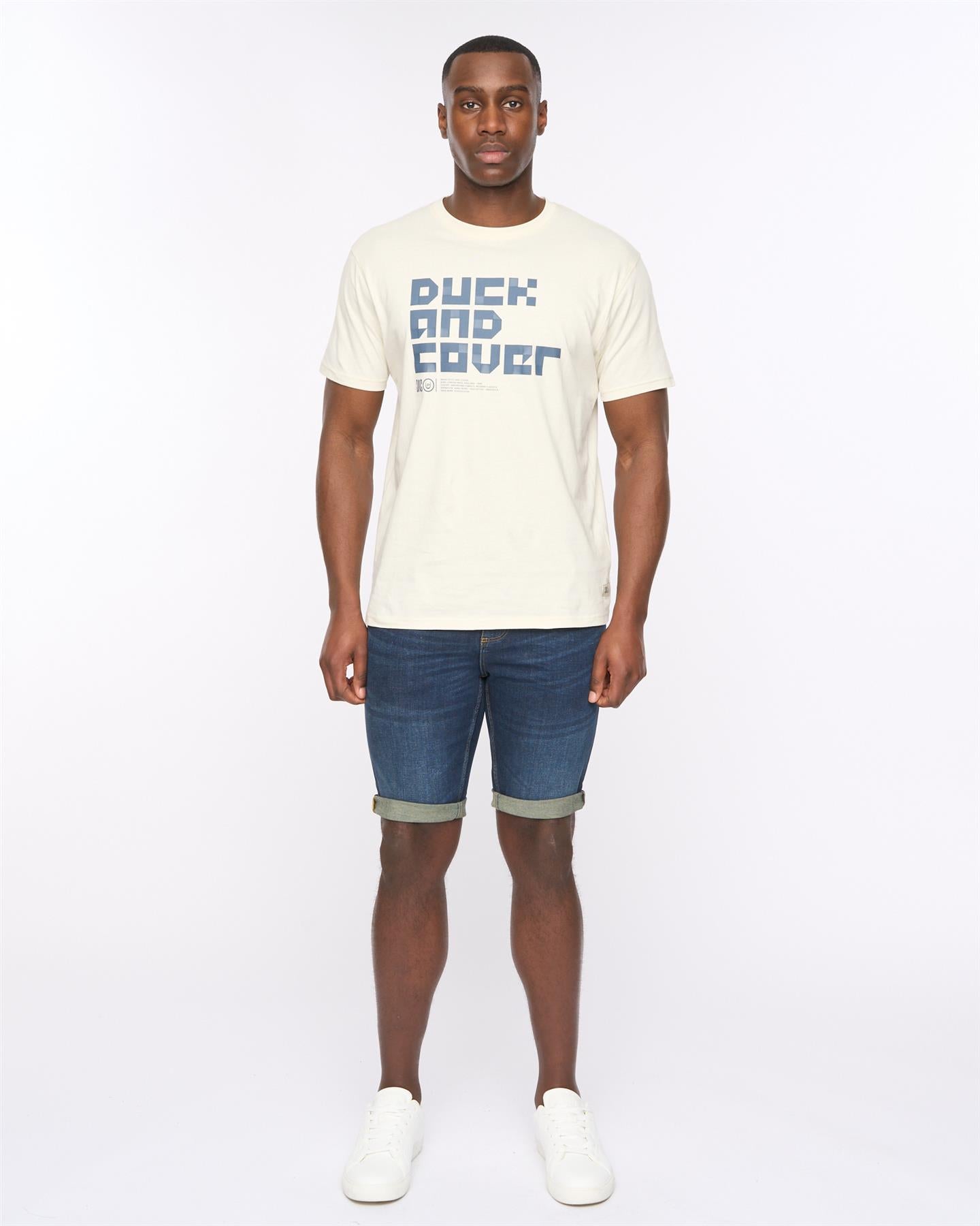 Mens Bloxx T-Shirt Off White