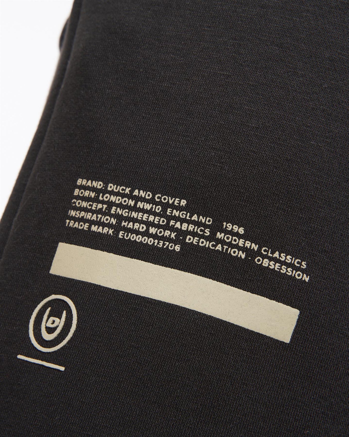 Mens Jennerkins Crew Sweat & Joggers Set Black