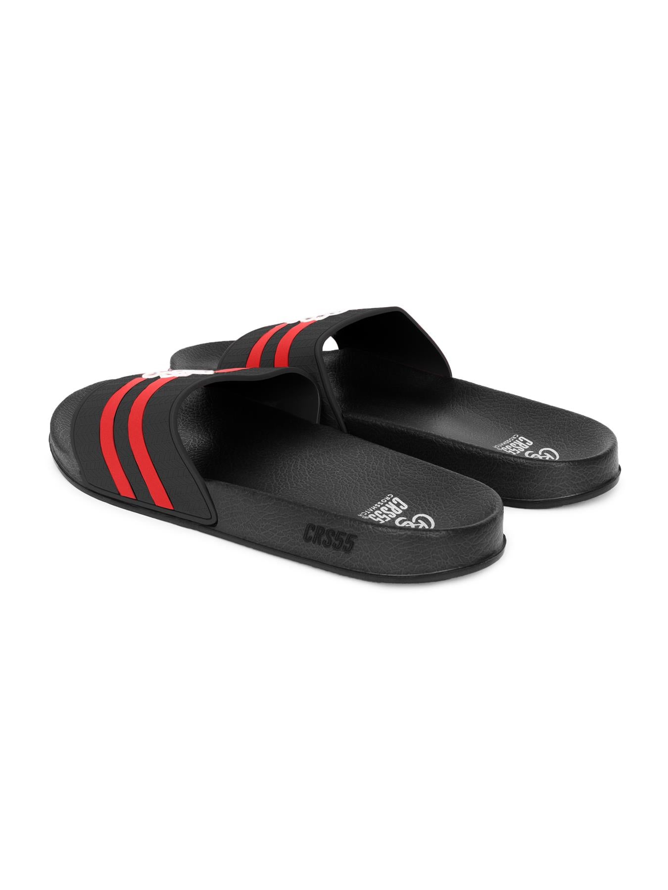 Mens Hamlax Sliders Black/Red