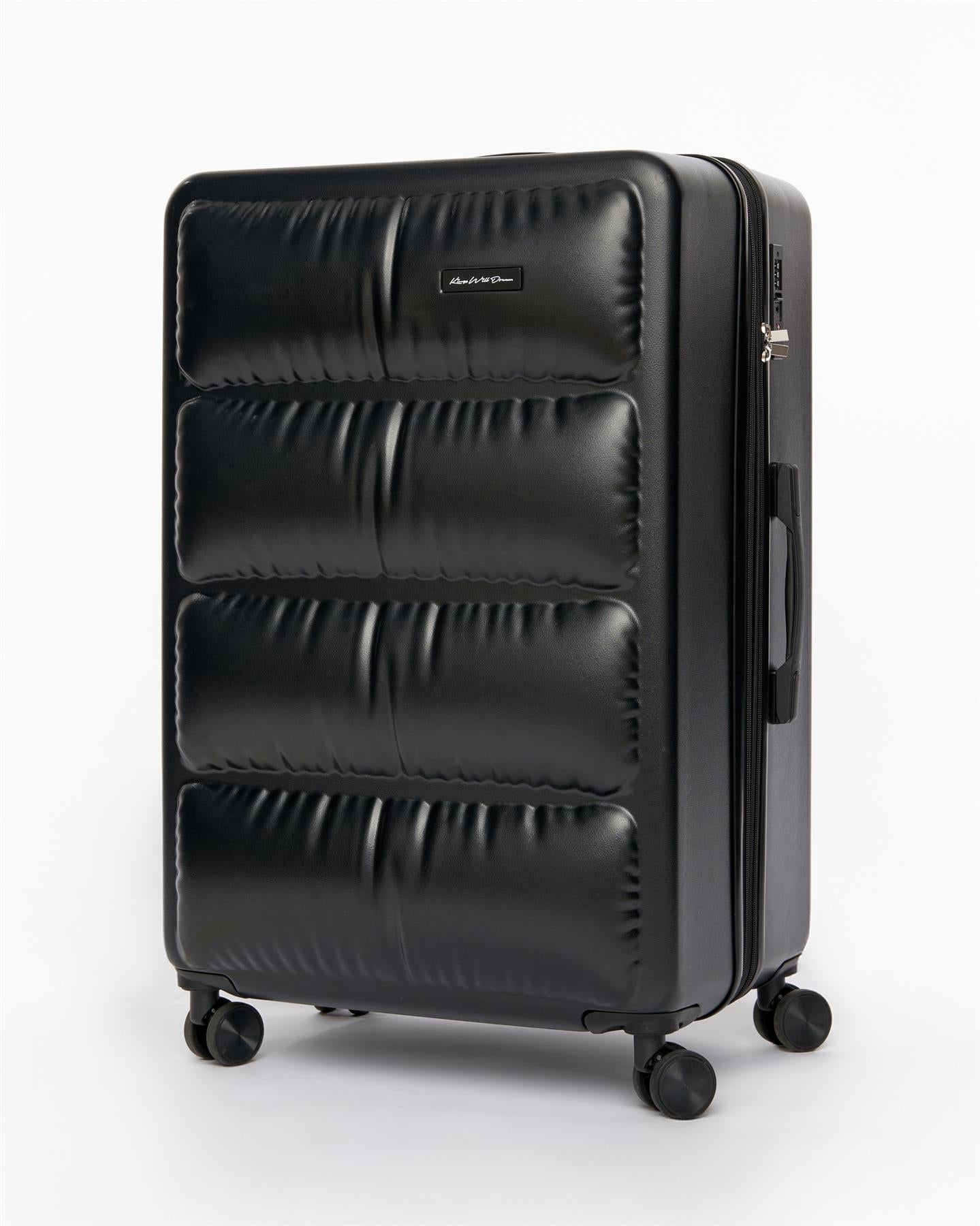 Bubble Suitcase 3pk Black