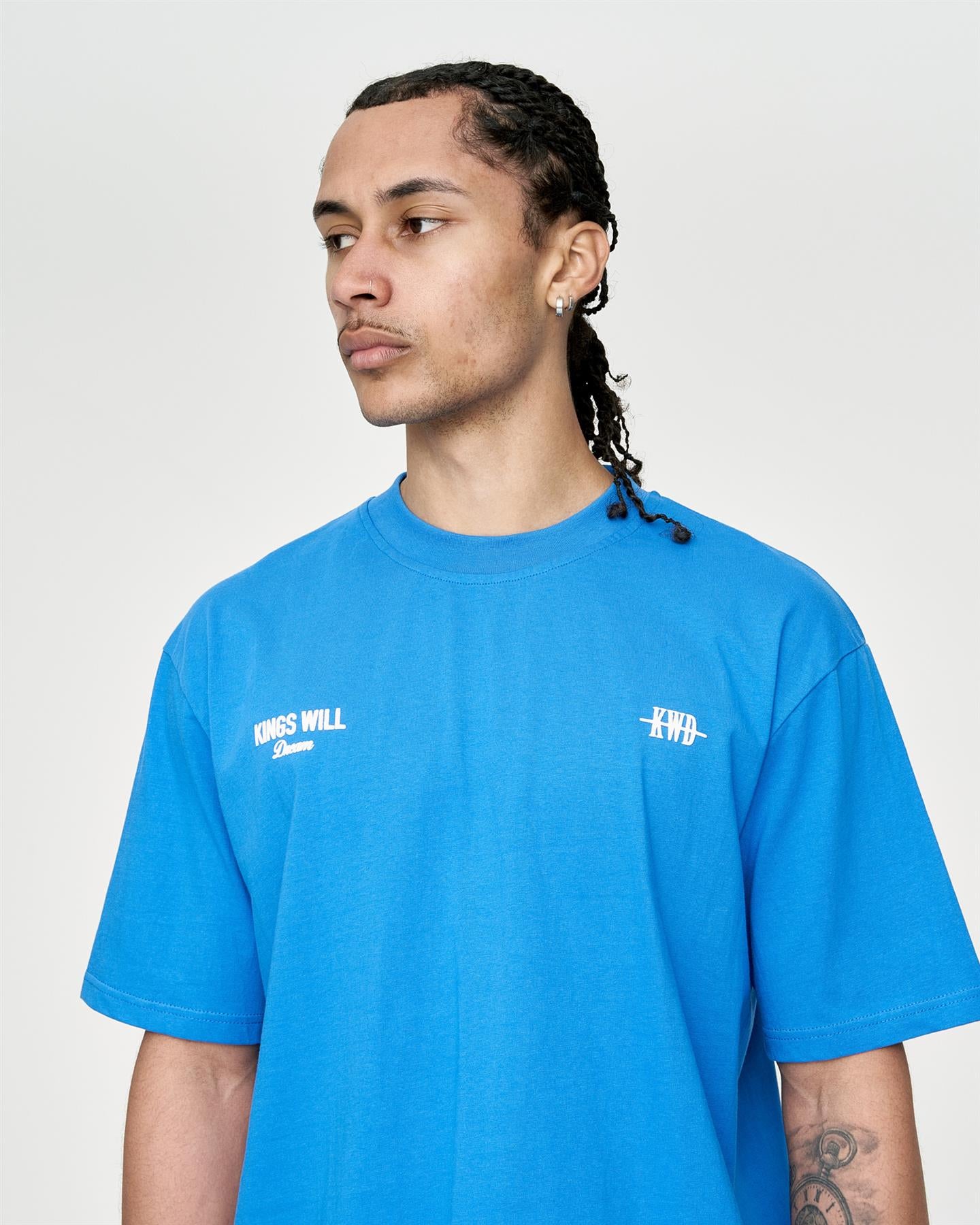 Mens Studio Garment District T-Shirt Blue