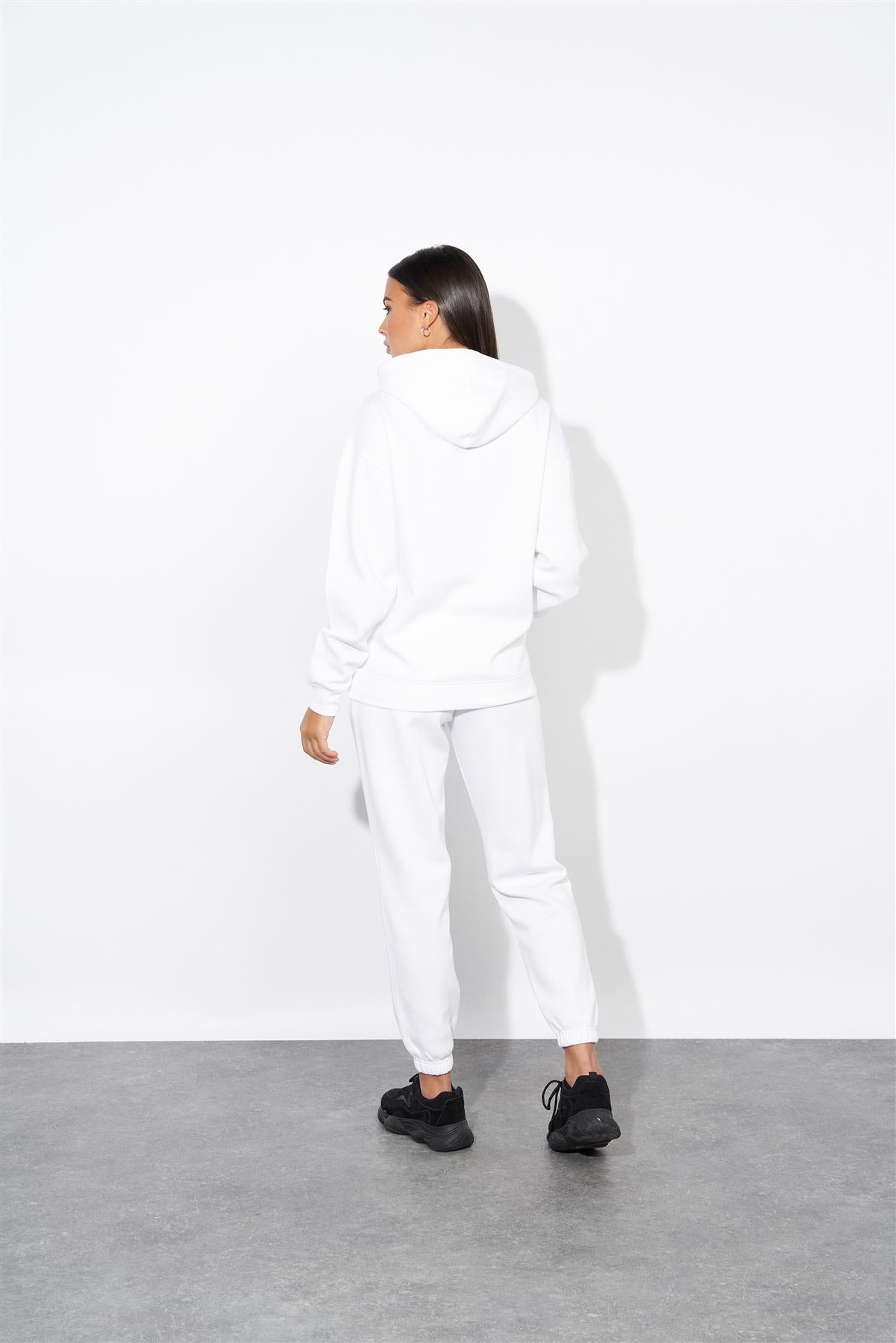 Ladies Lily Lane Ximena Hoodie White