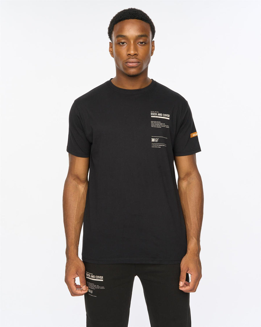 Mens Applewood T-Shirt Black
