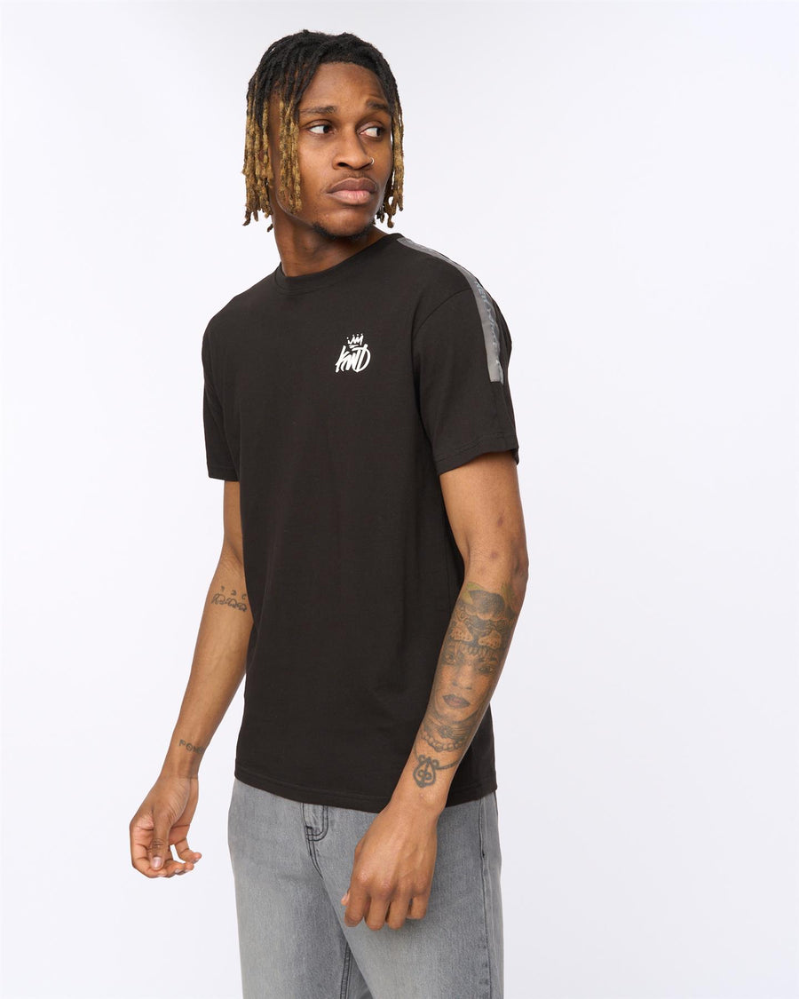 Mens Tapelny T-Shirt Black