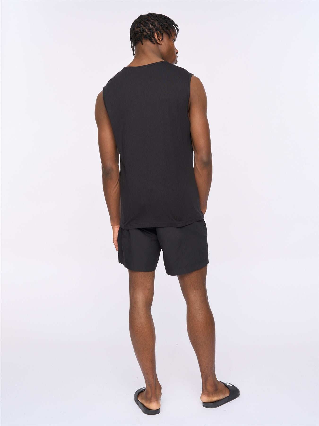 Mens Soap Tank Top Black