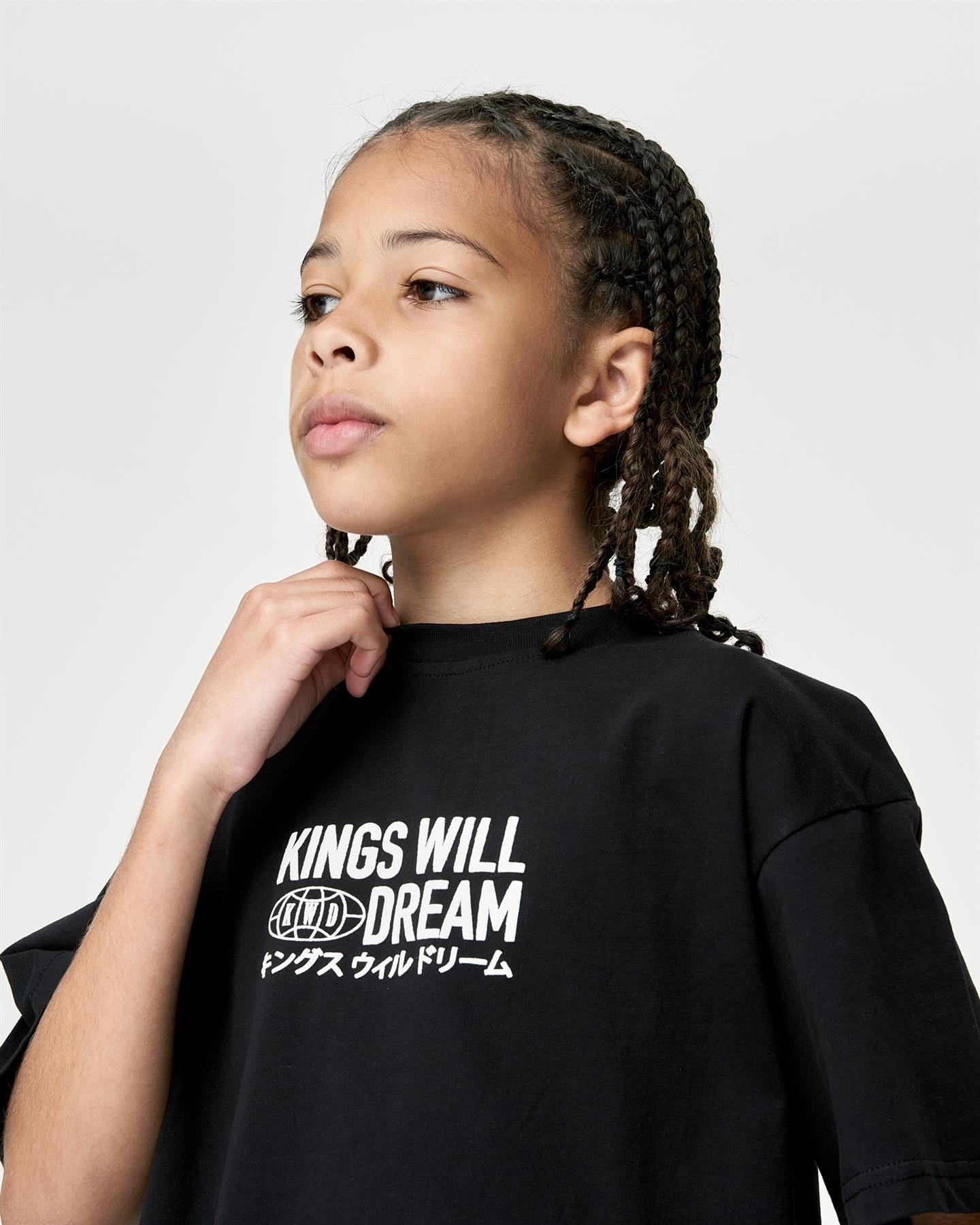 Kids Boys Studio Title T-Shirt Black