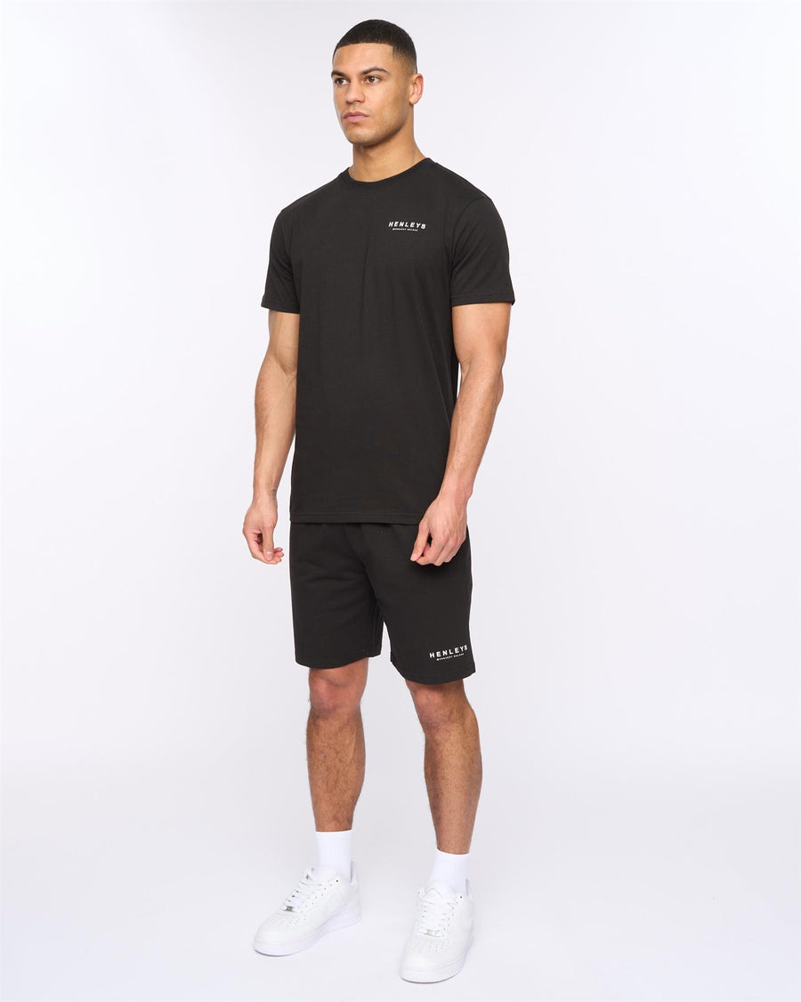 Mens Henycore Lounge Set Black