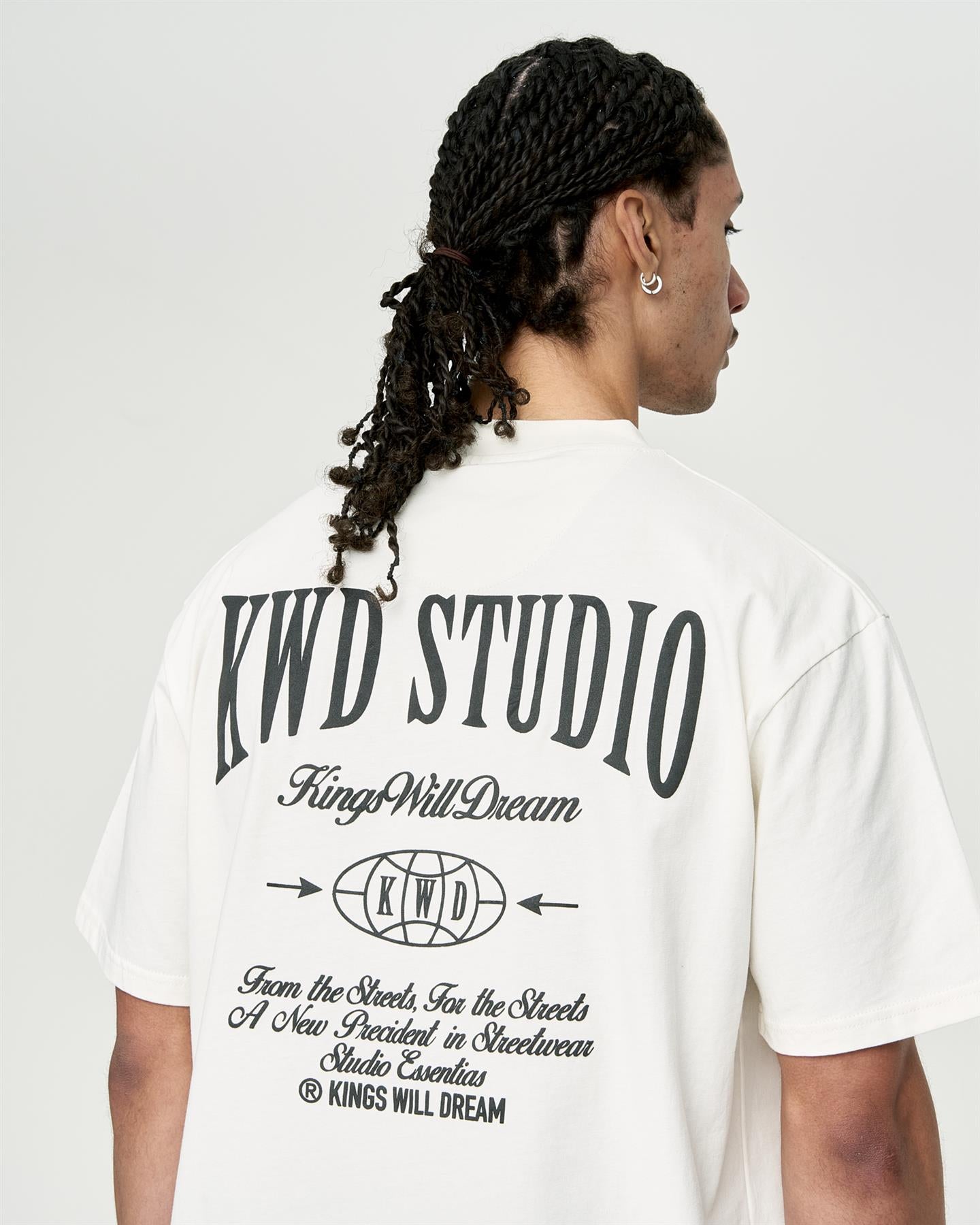 Mens Studio Studios T-Shirt Off White