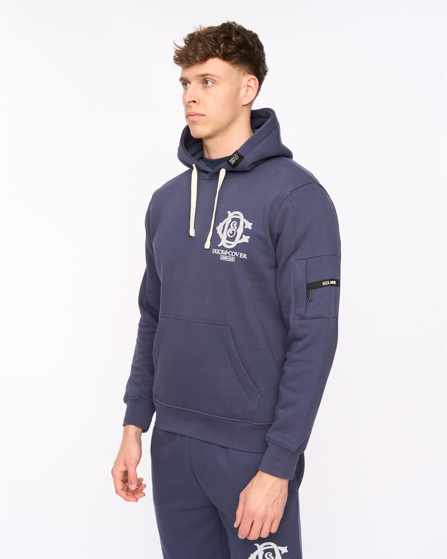 Mens Randolph Hoodie Navy