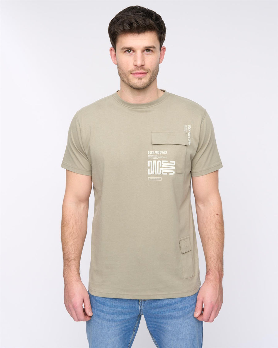 Mens Trentflax T-Shirt Sage