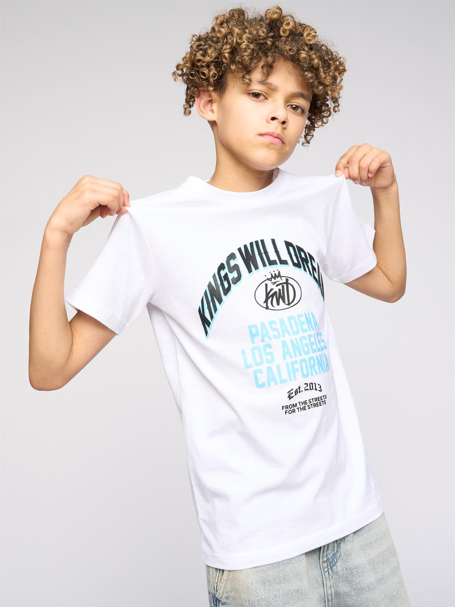 Kids Boys Pasadena T-Shirt White
