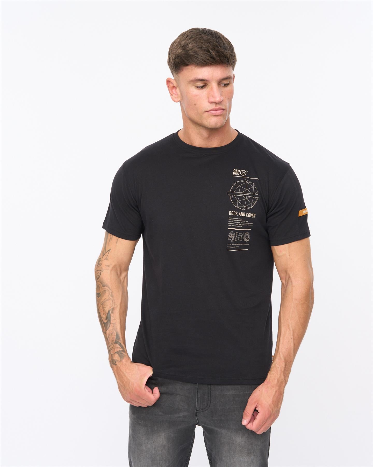 Mens Ashland T-Shirt Black