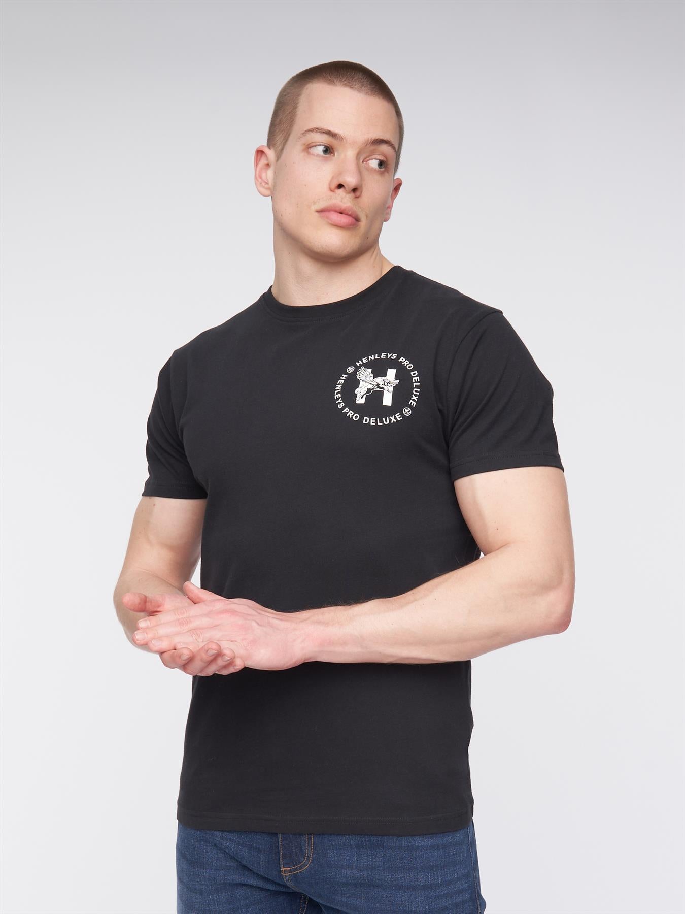 Mens Metafone T-Shirt Black