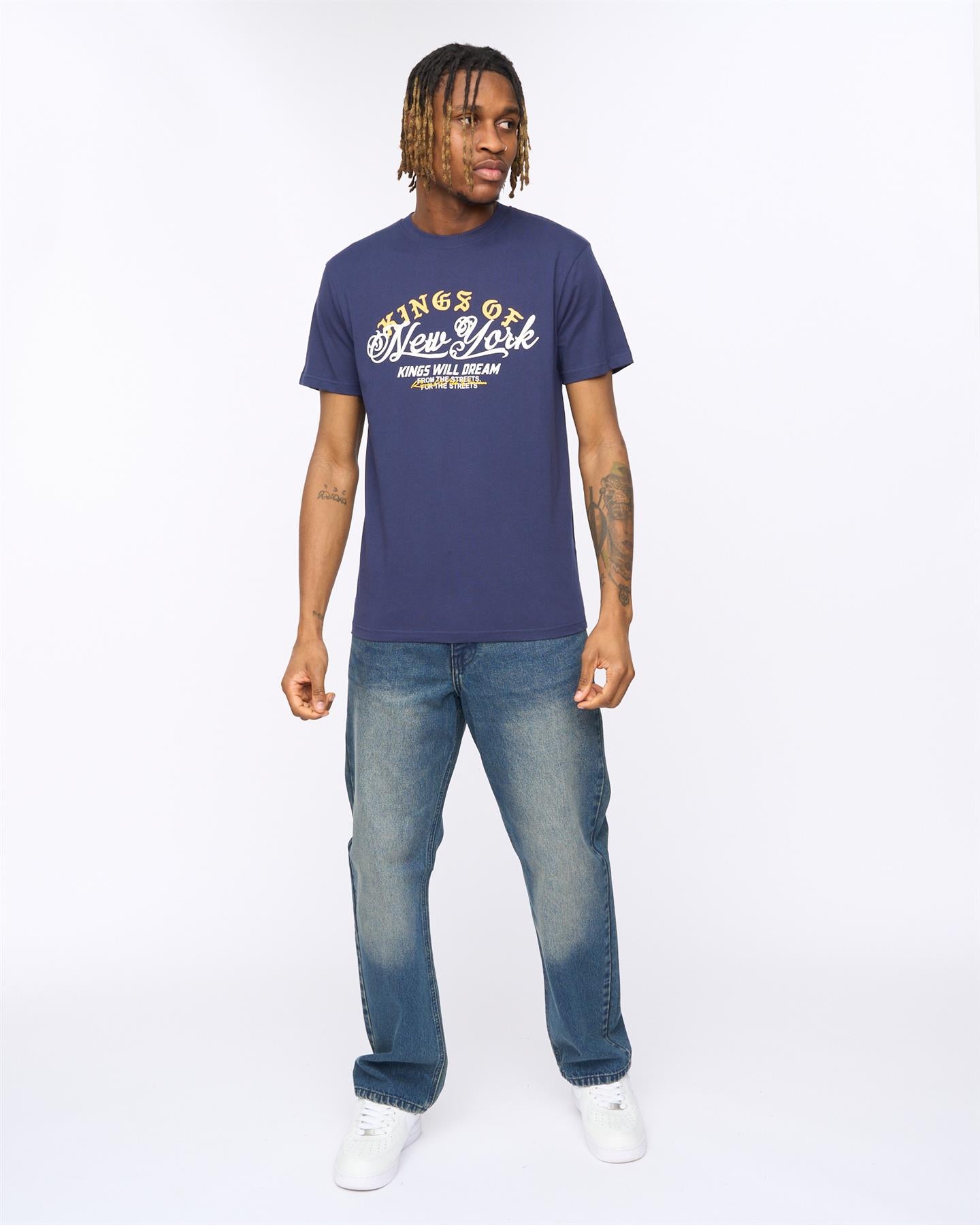 Mens Affiliated T-Shirt Navy